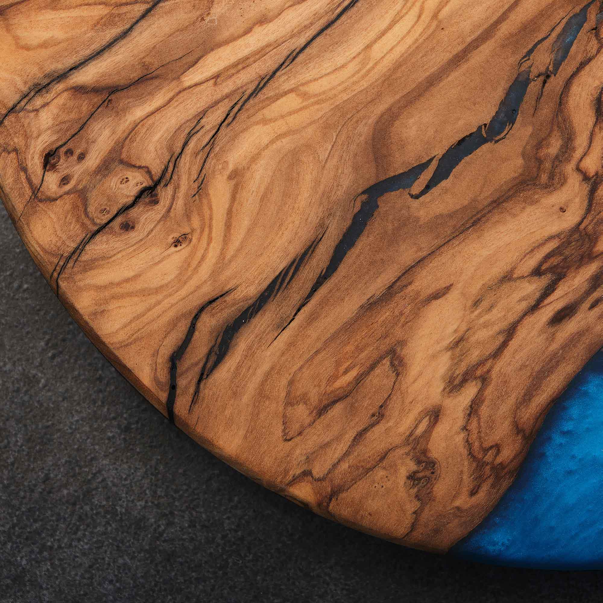 Azure Drift Wall Clock