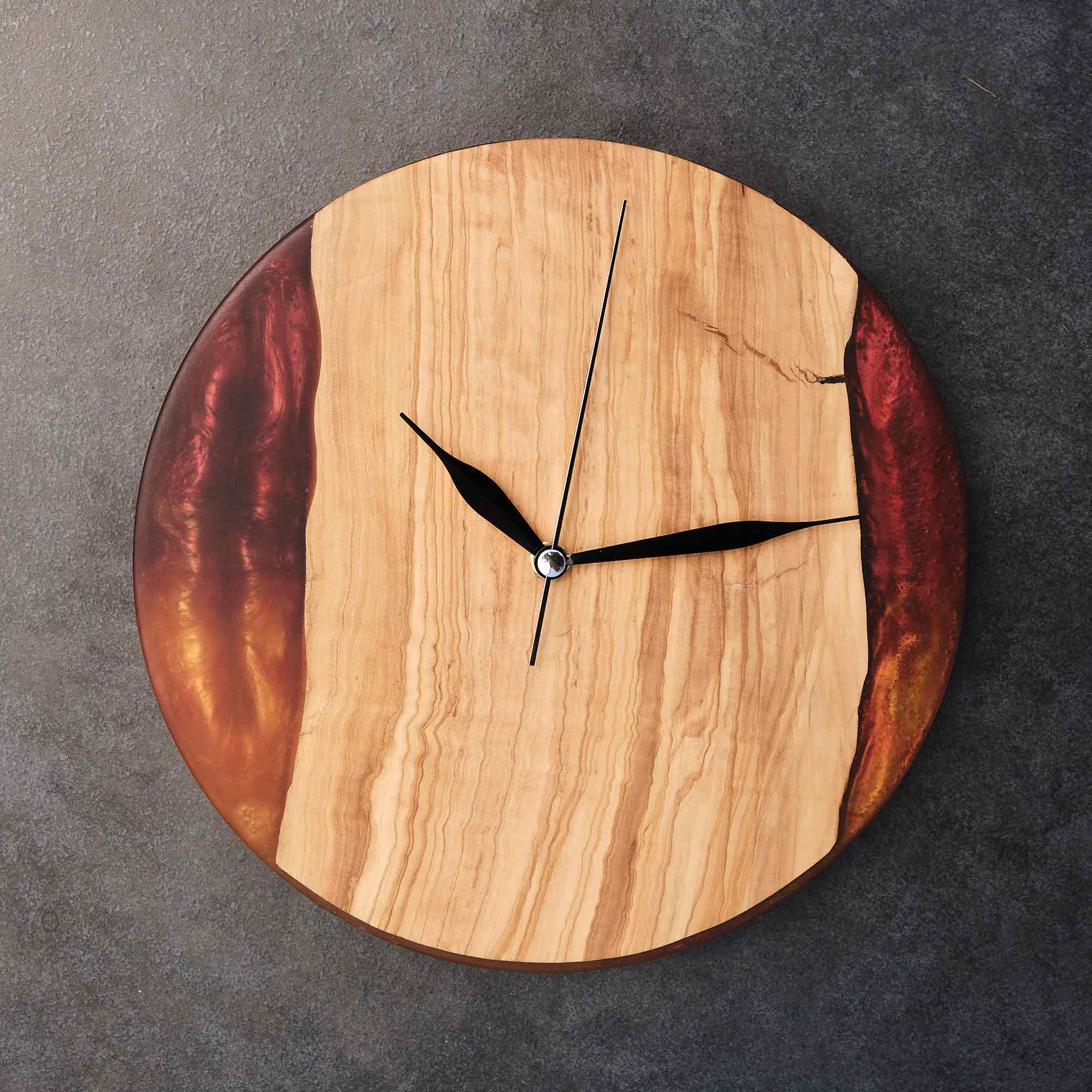 Burn Wall Clock