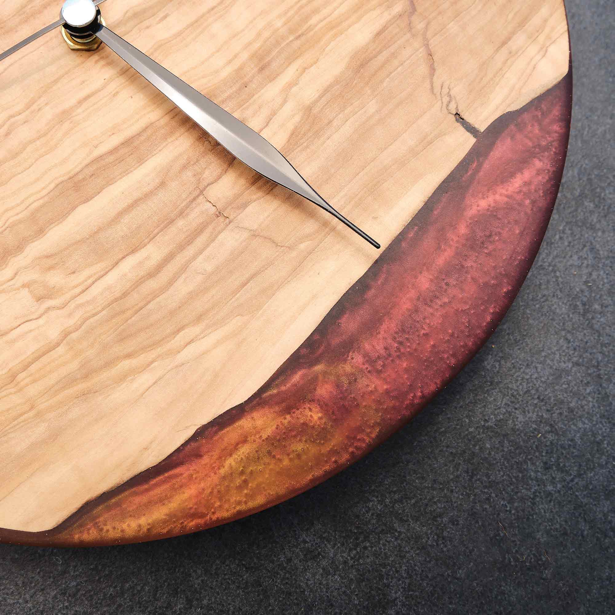 Burn Wall Clock