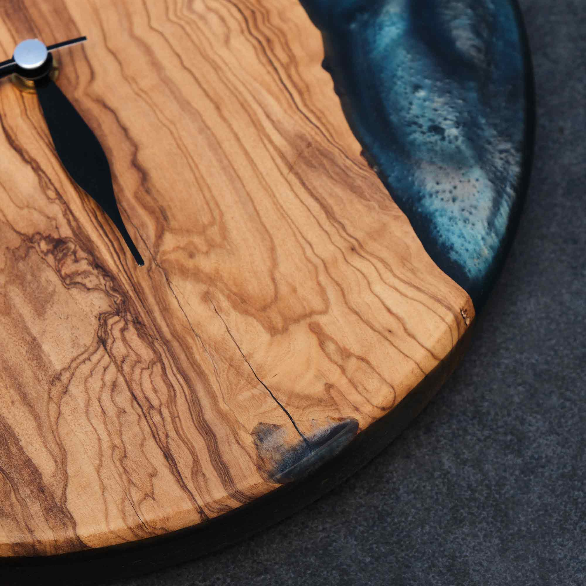 Custom Epoxy Wall Clock