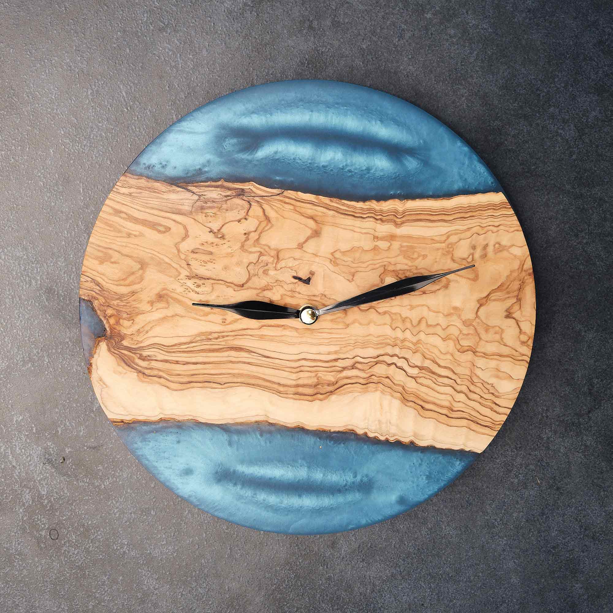 Blue Horizon Wall Clock