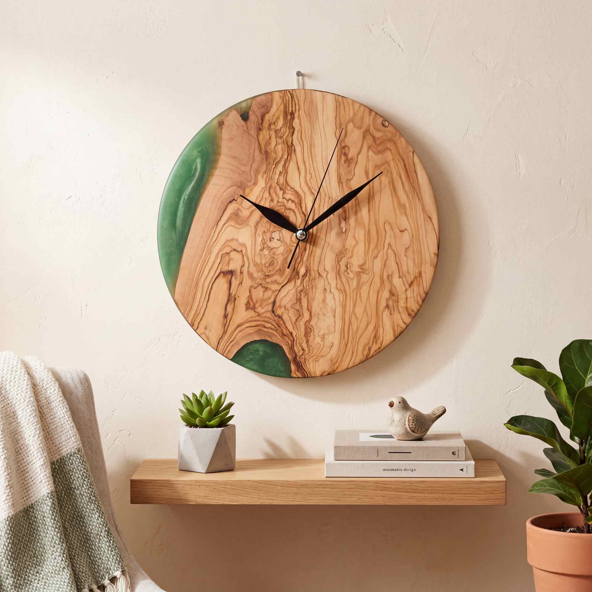 Forest Wall Clock