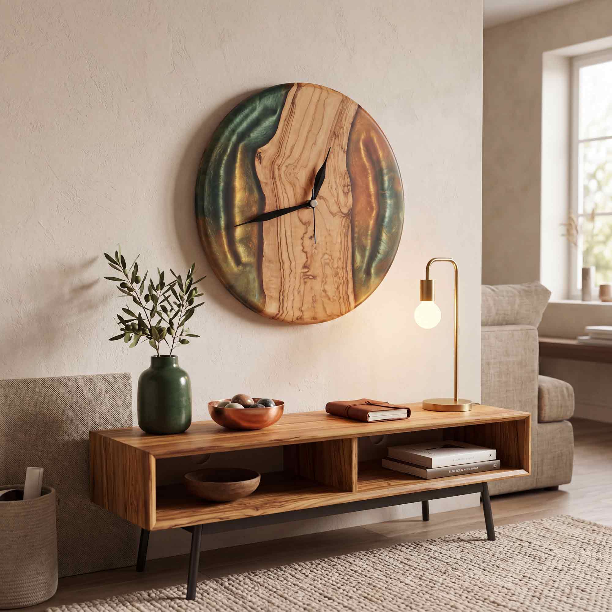 Wild Harmony Wall Clock
