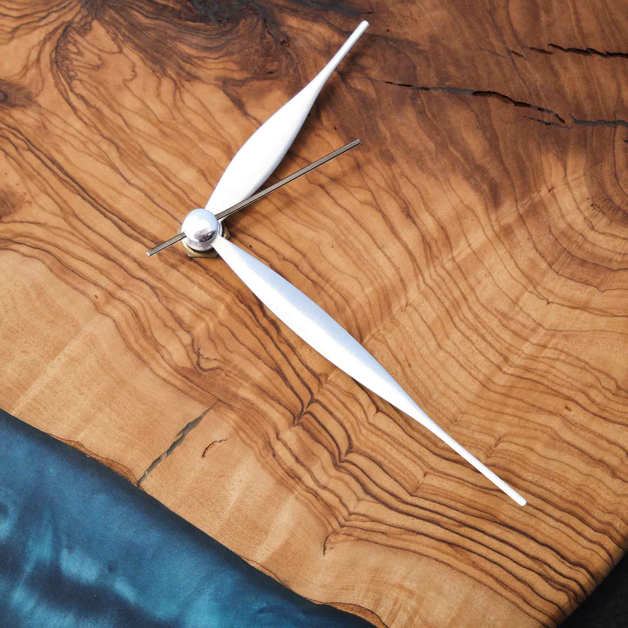 Azure Harmony Wall Clock