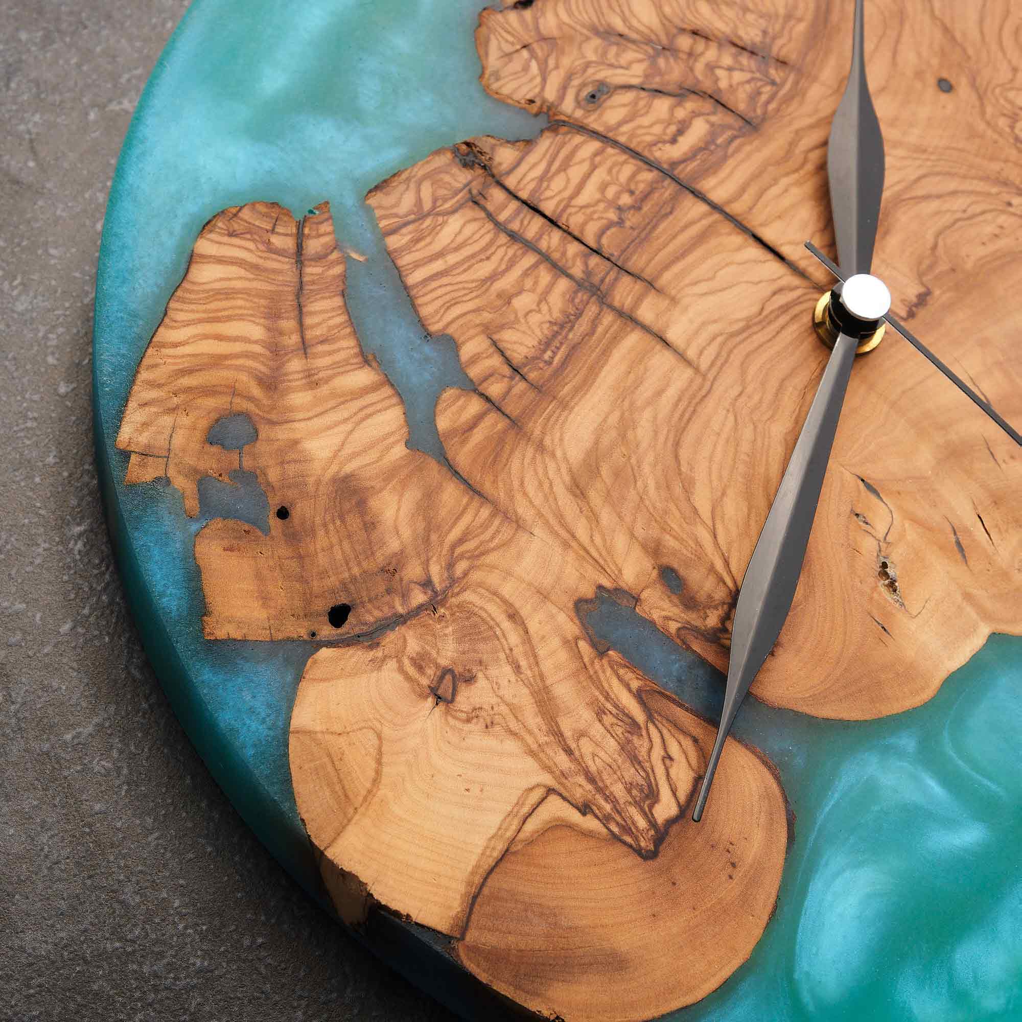Turquoise Wall Clock