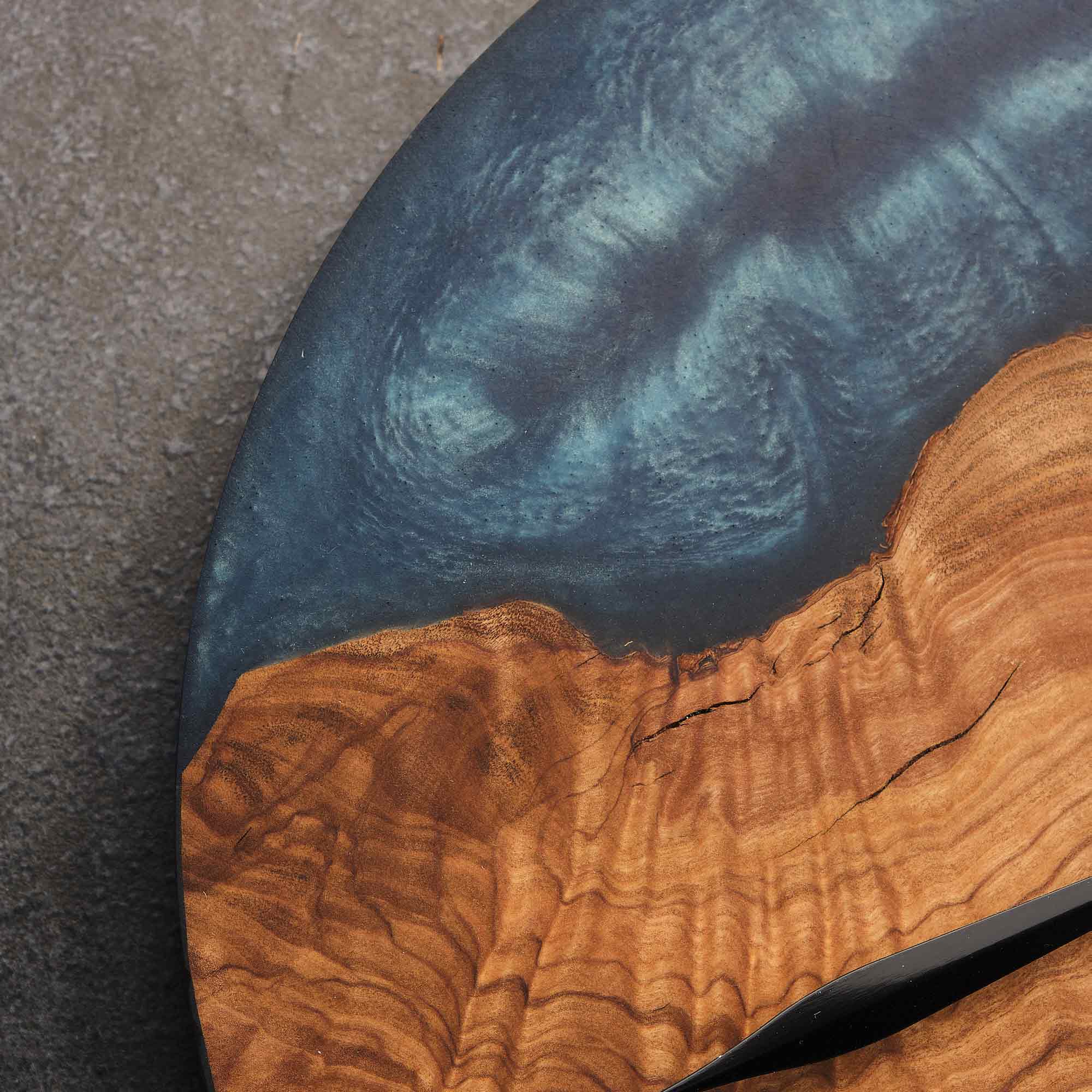 Anemon Blue Wall Clock