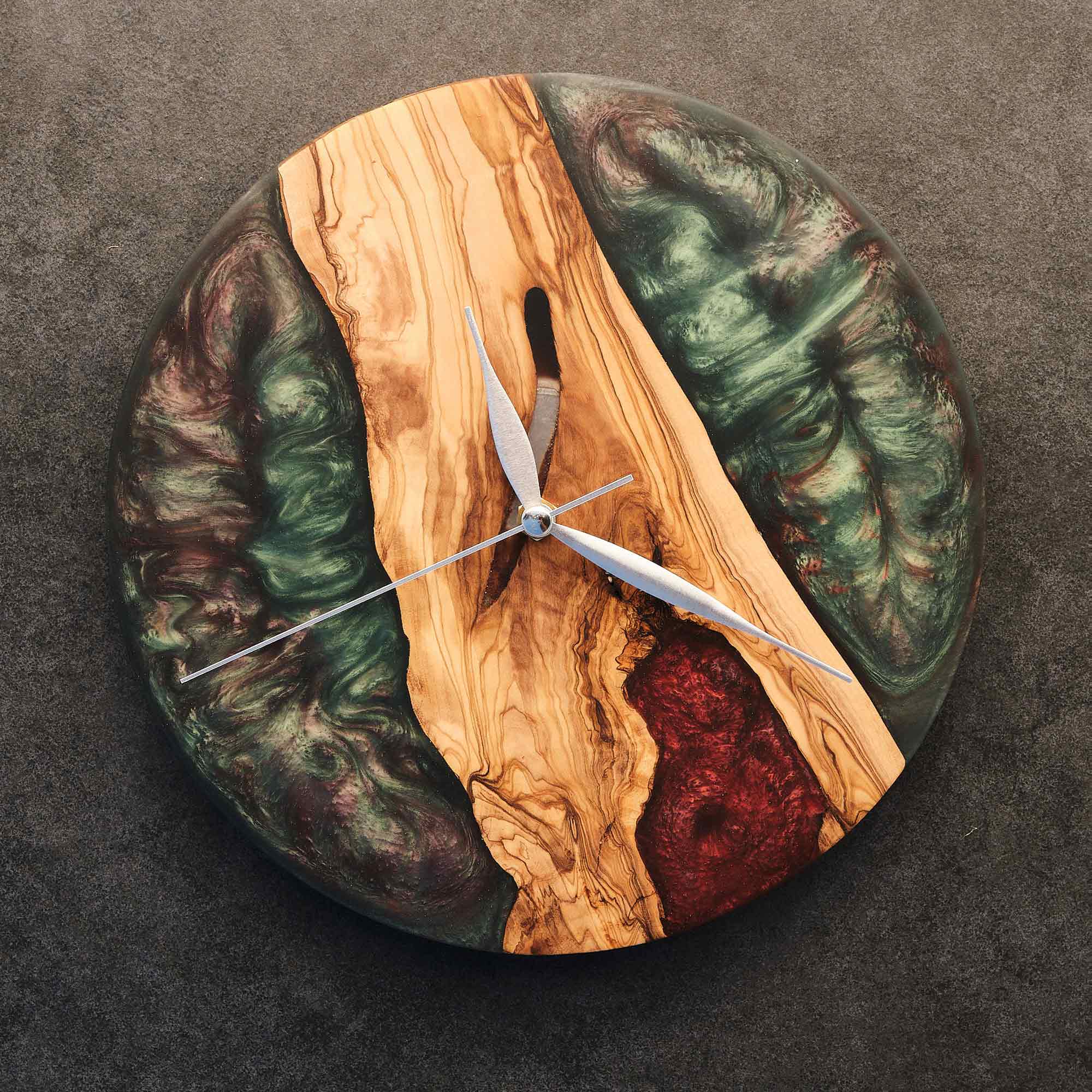 Premium Epoxy Wall Clock