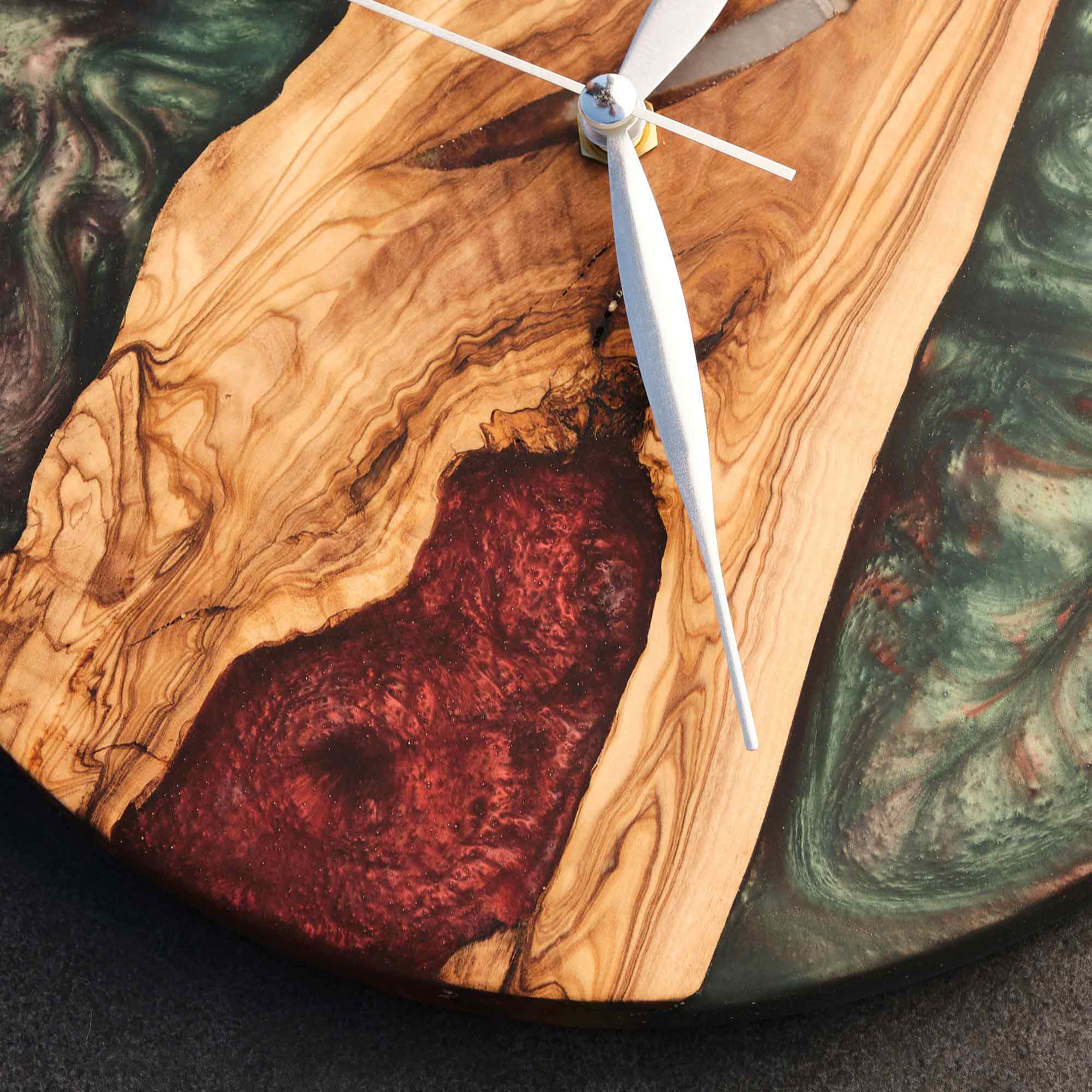 Premium Epoxy Wall Clock