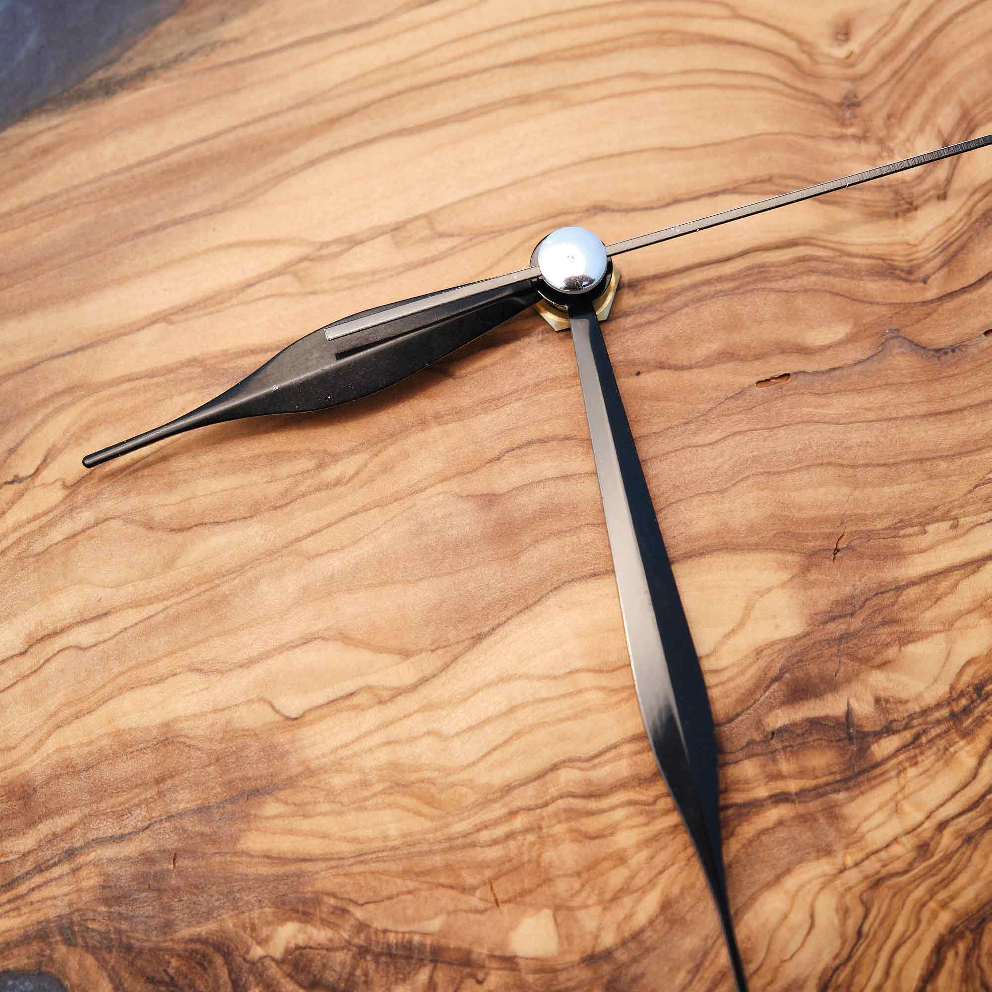 Midnight Resin Wall Clock