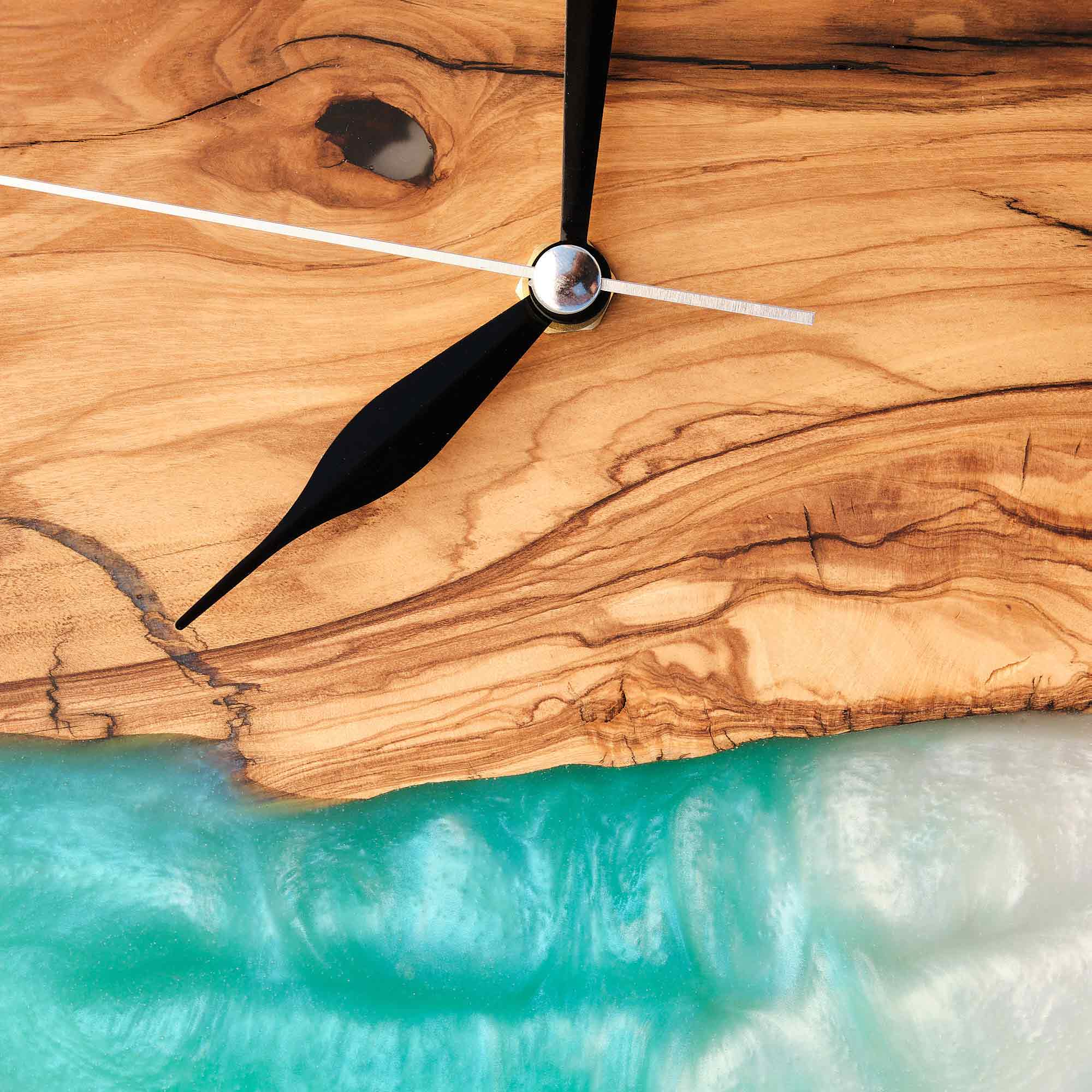Maldives Epoxy Wall Clock