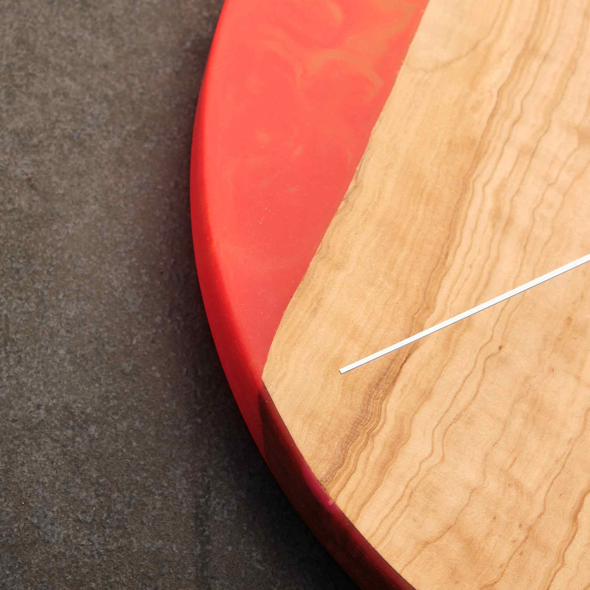 Red Wall Clock