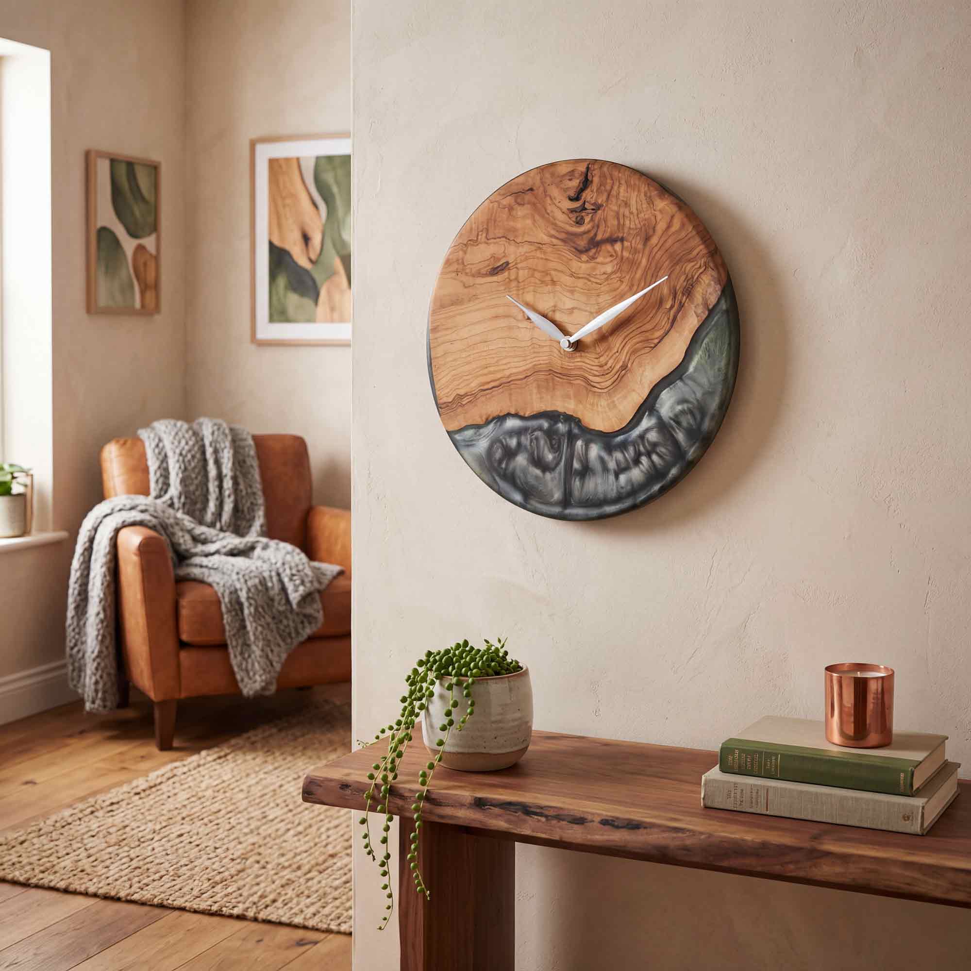 Deep Current Wall Clock