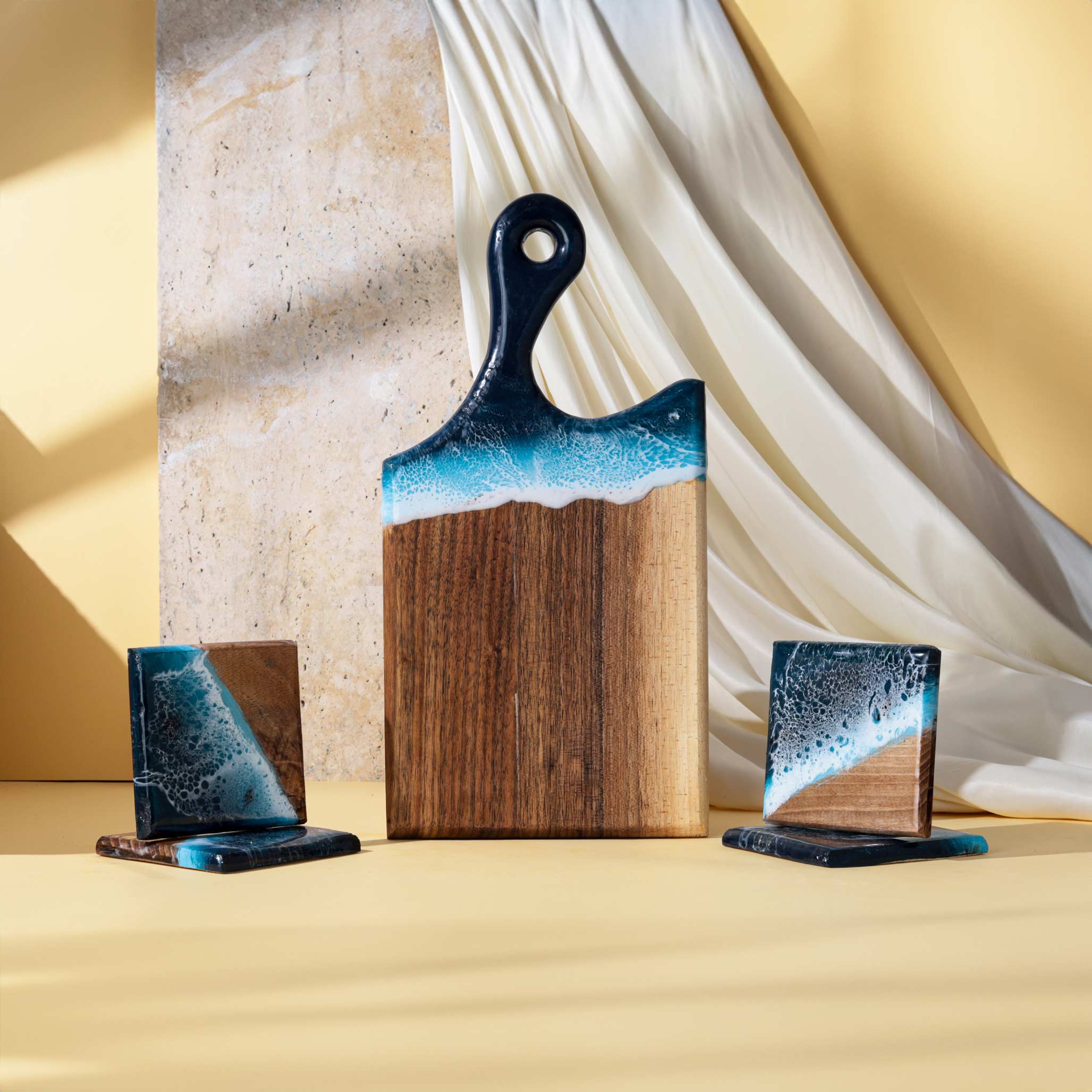 Deep Blue Resin Board