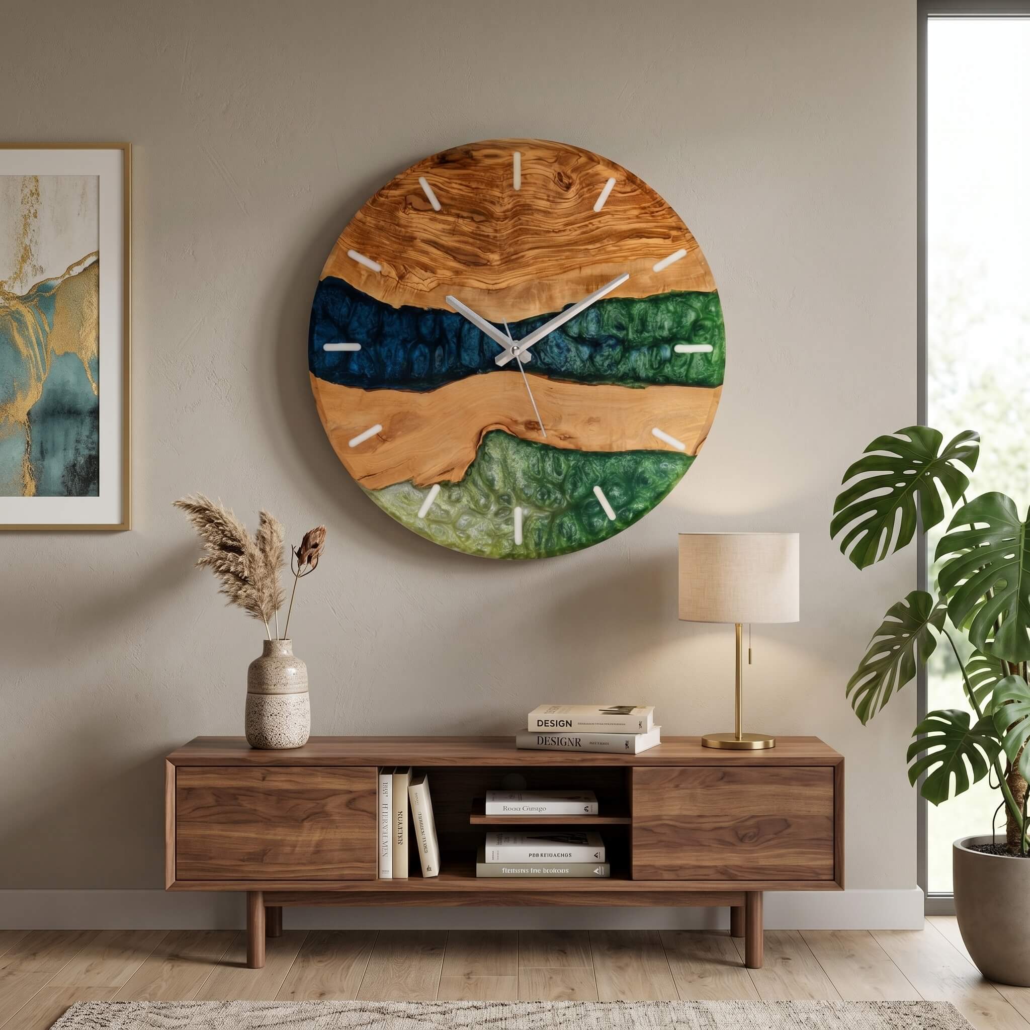 Rock Wall Clock