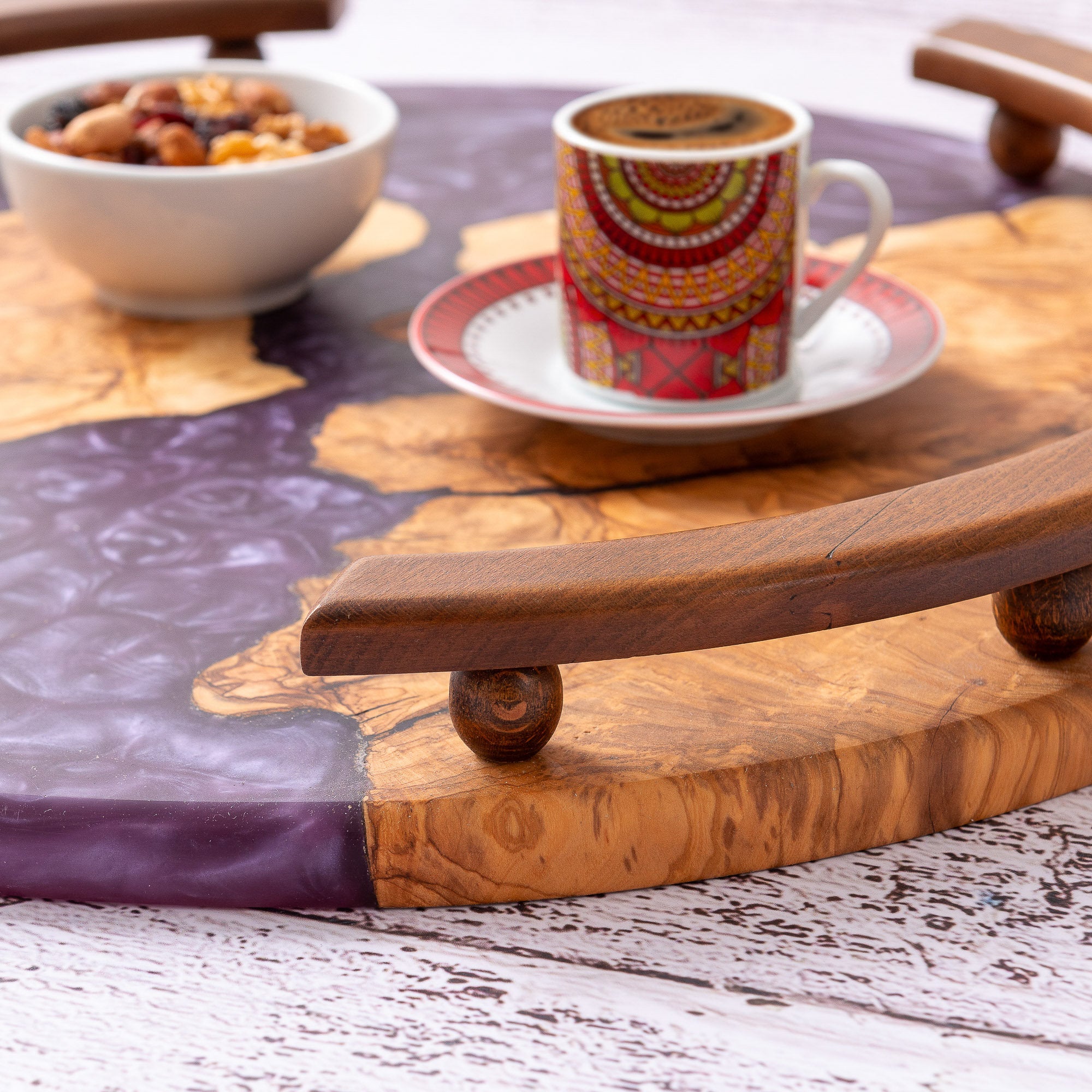 Mauve Serving Tray