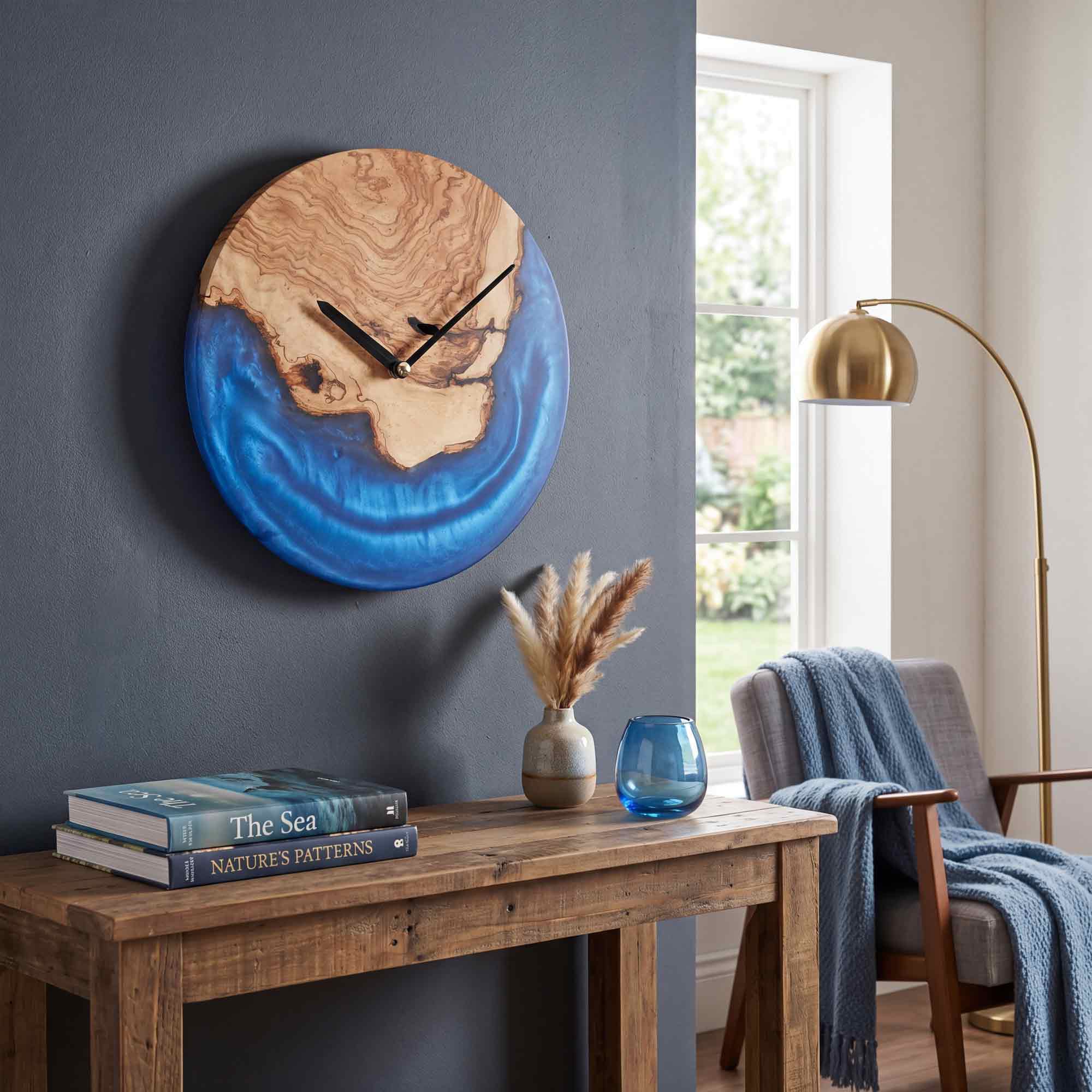 Oceanic Soul Wall Clock