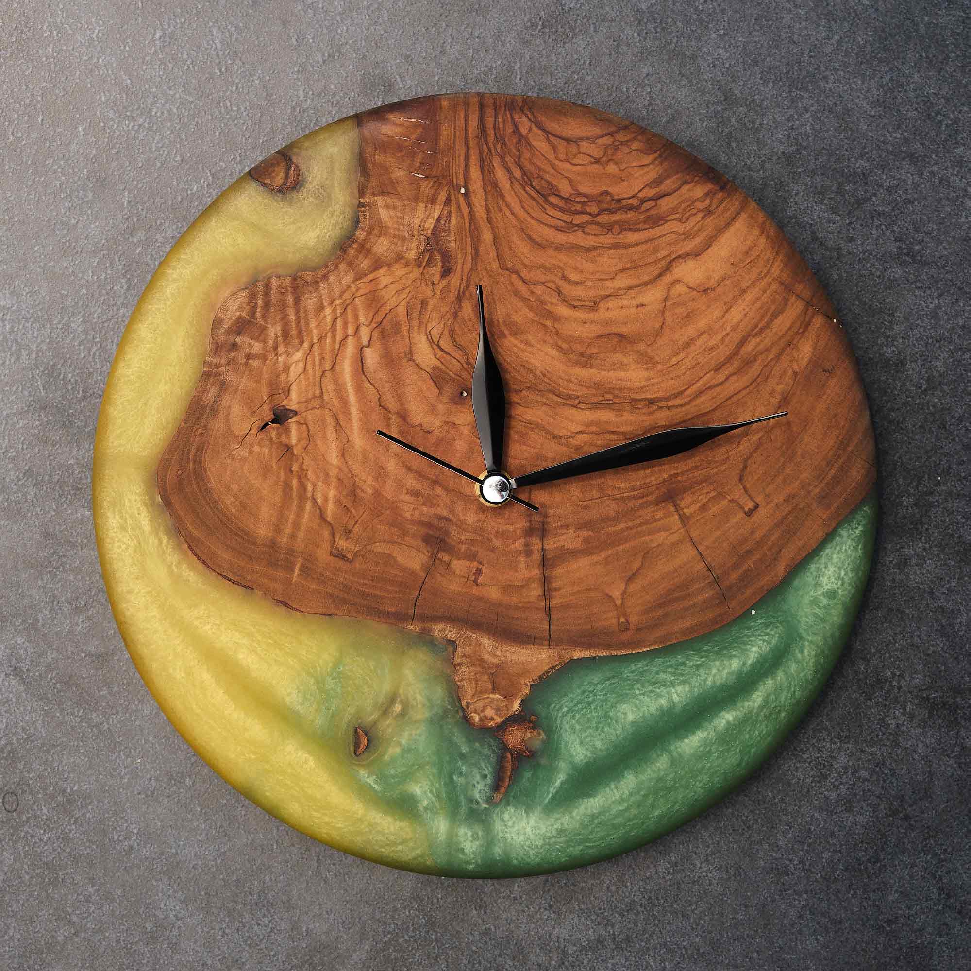 Epoxy Wall Clock