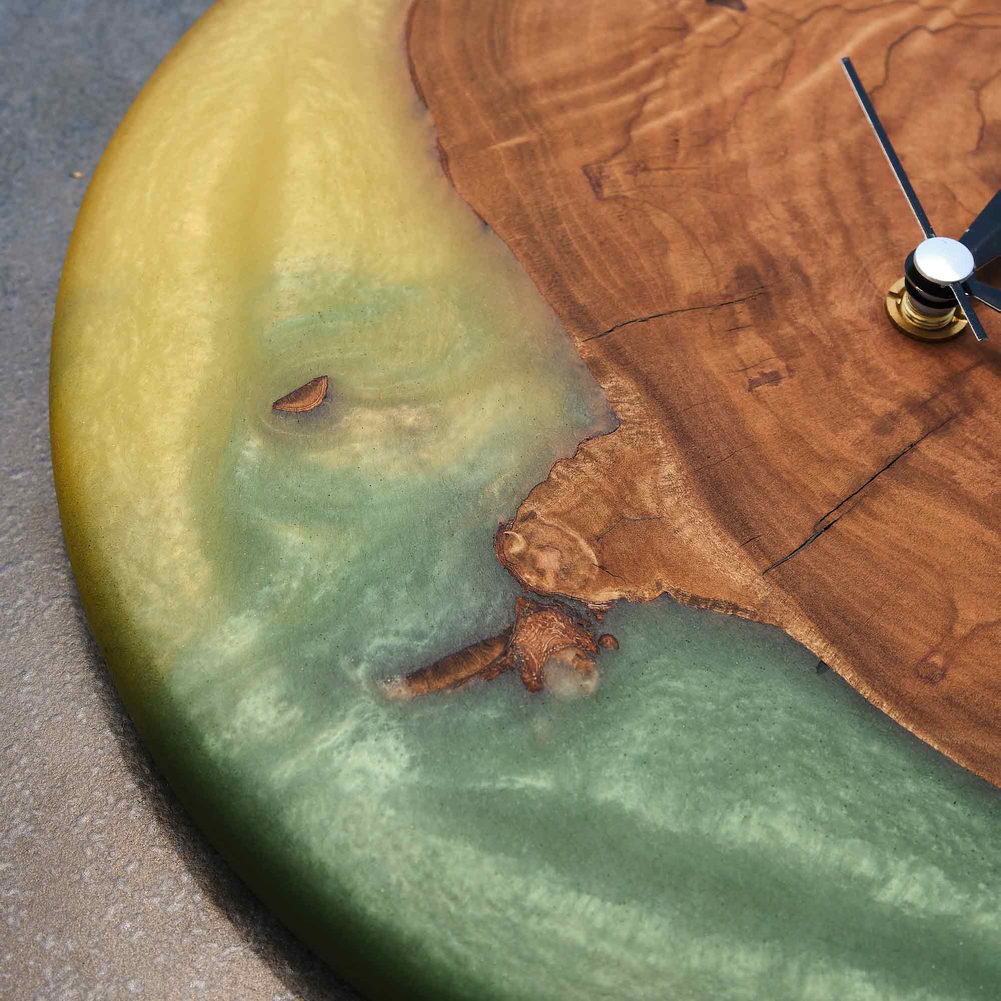 Epoxy Wall Clock