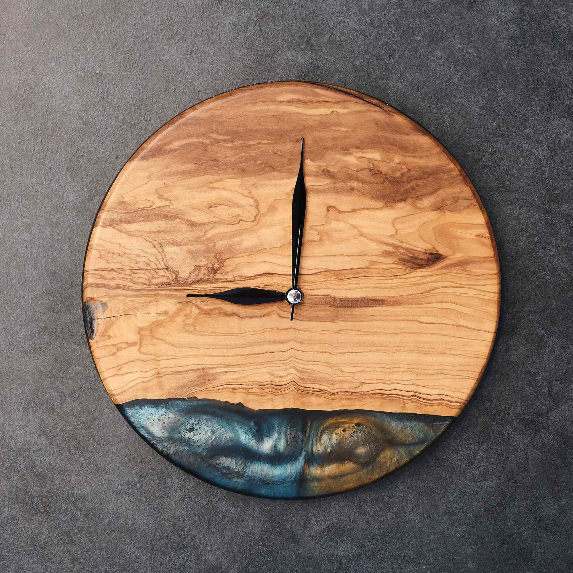 Custom Epoxy Wall Clock