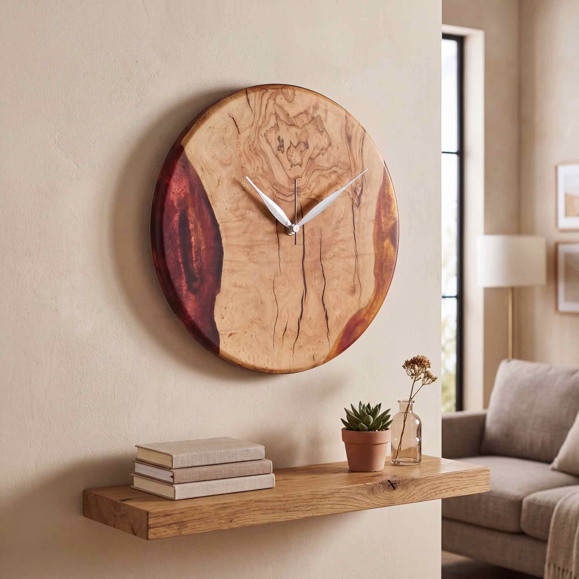 Epoxy Wall Clock