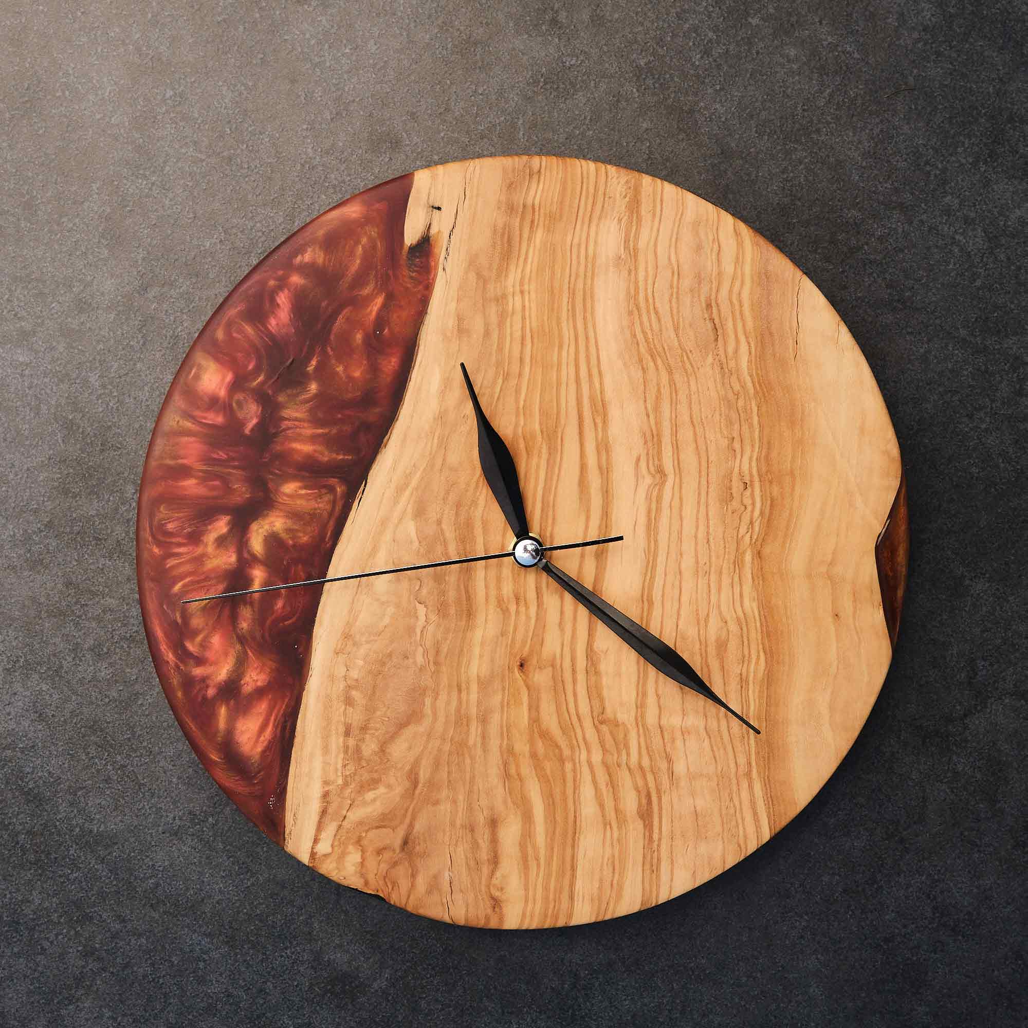 Red Wall Clock