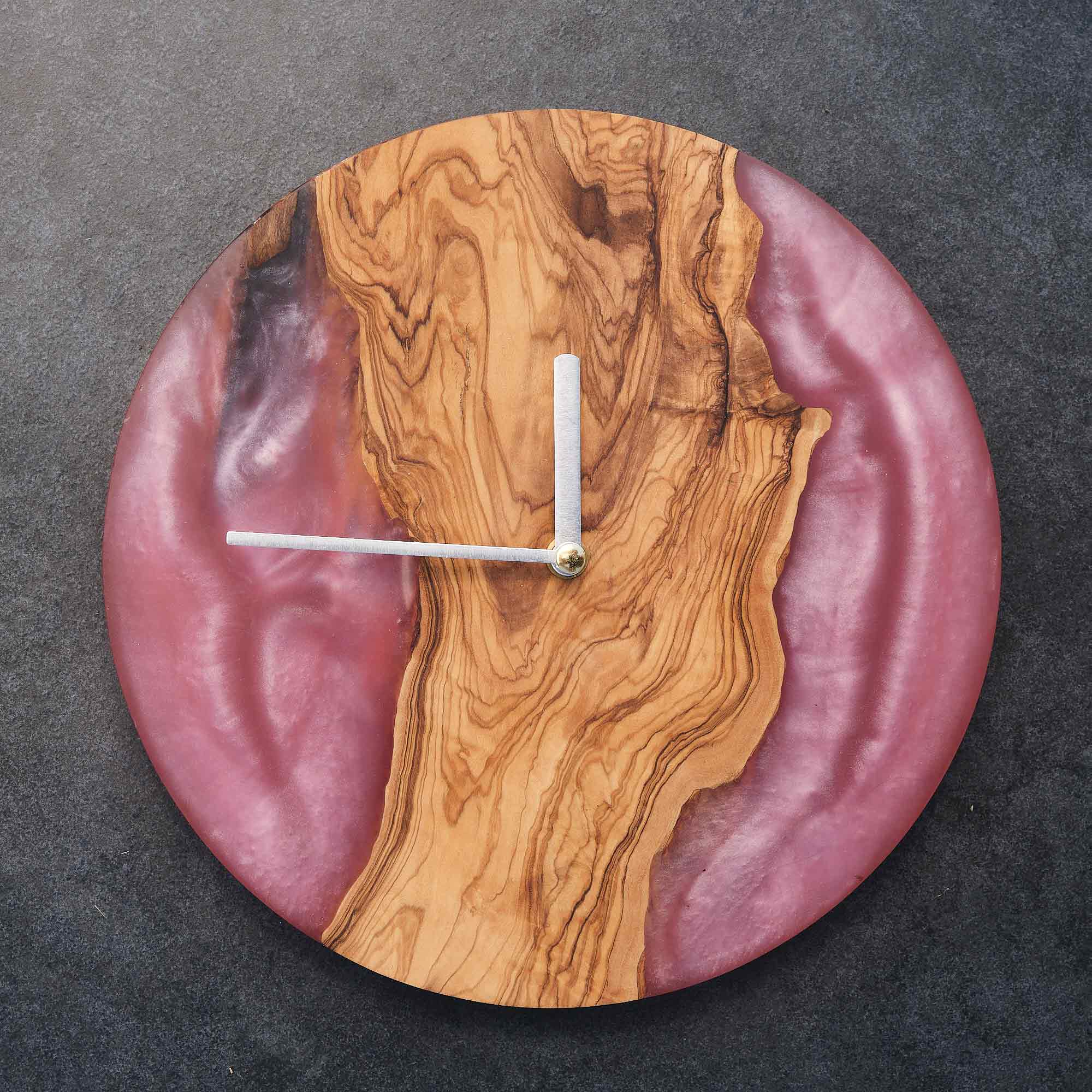 Pink Wall Clock