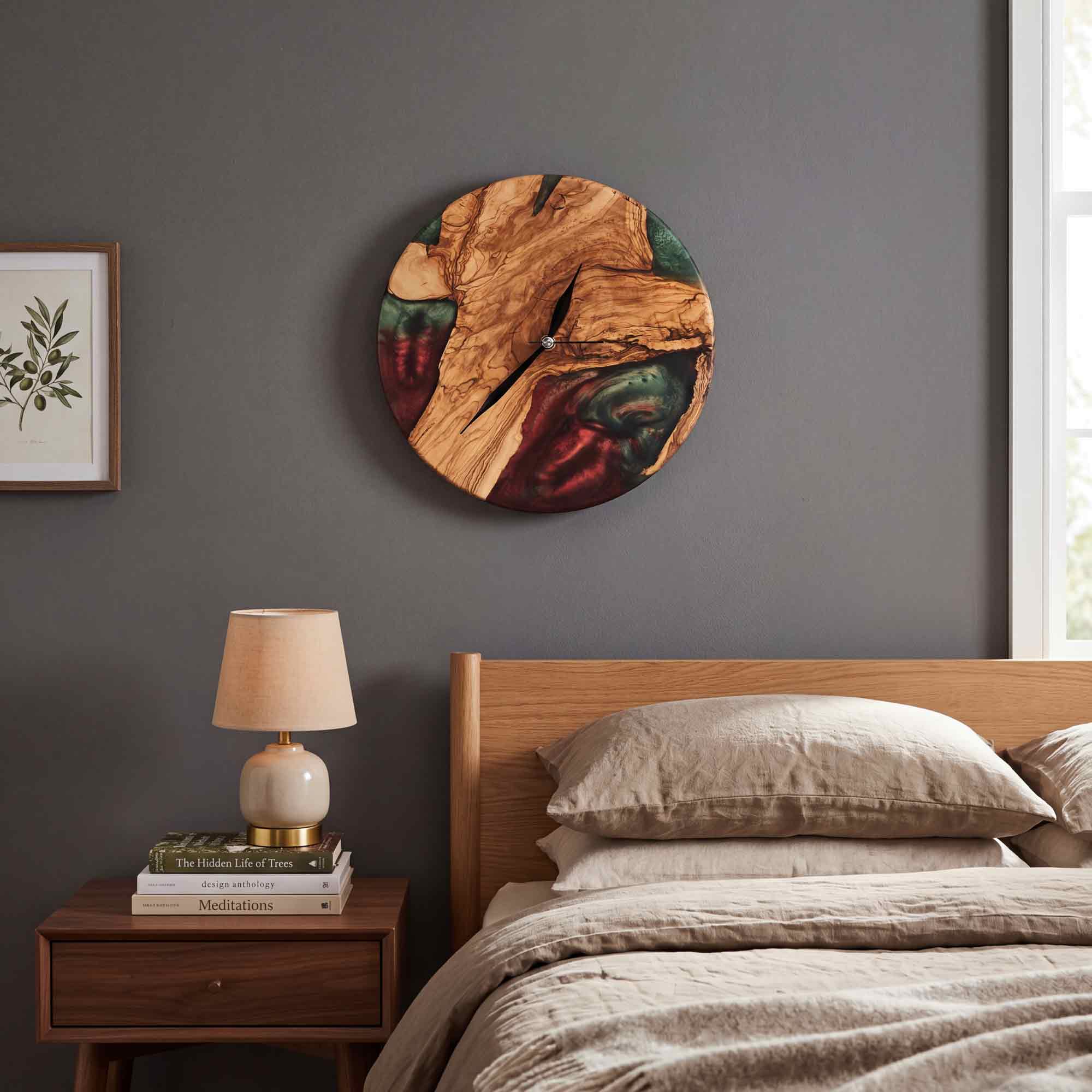 Epoxy Wall Clock