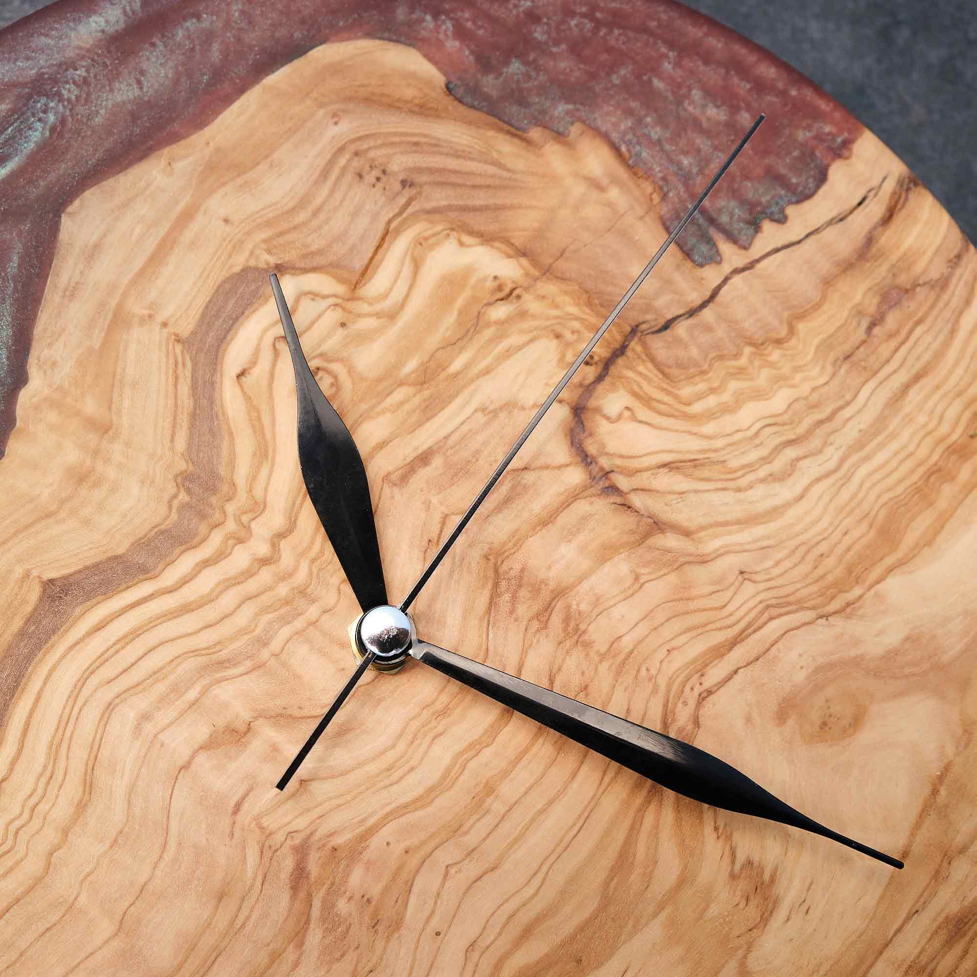Rustic Eternity Wall Clock