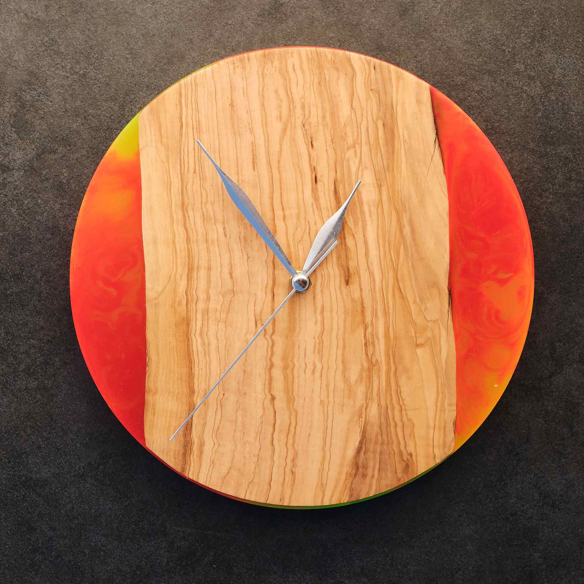 Red Wall Clock