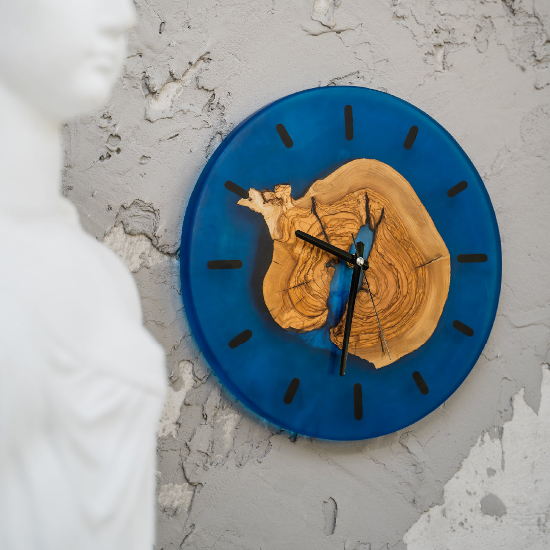 Horloge murale lapis