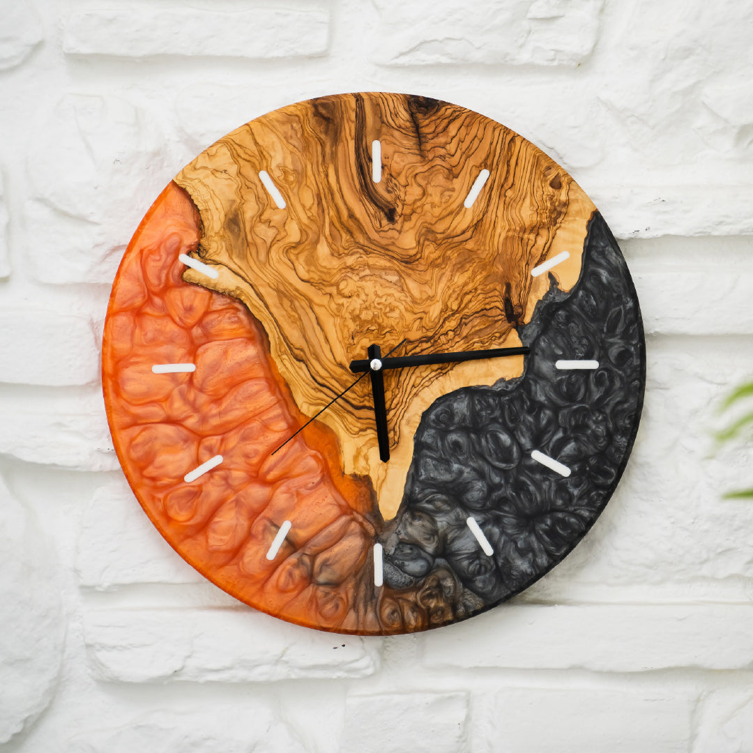 Horloge murale lapis