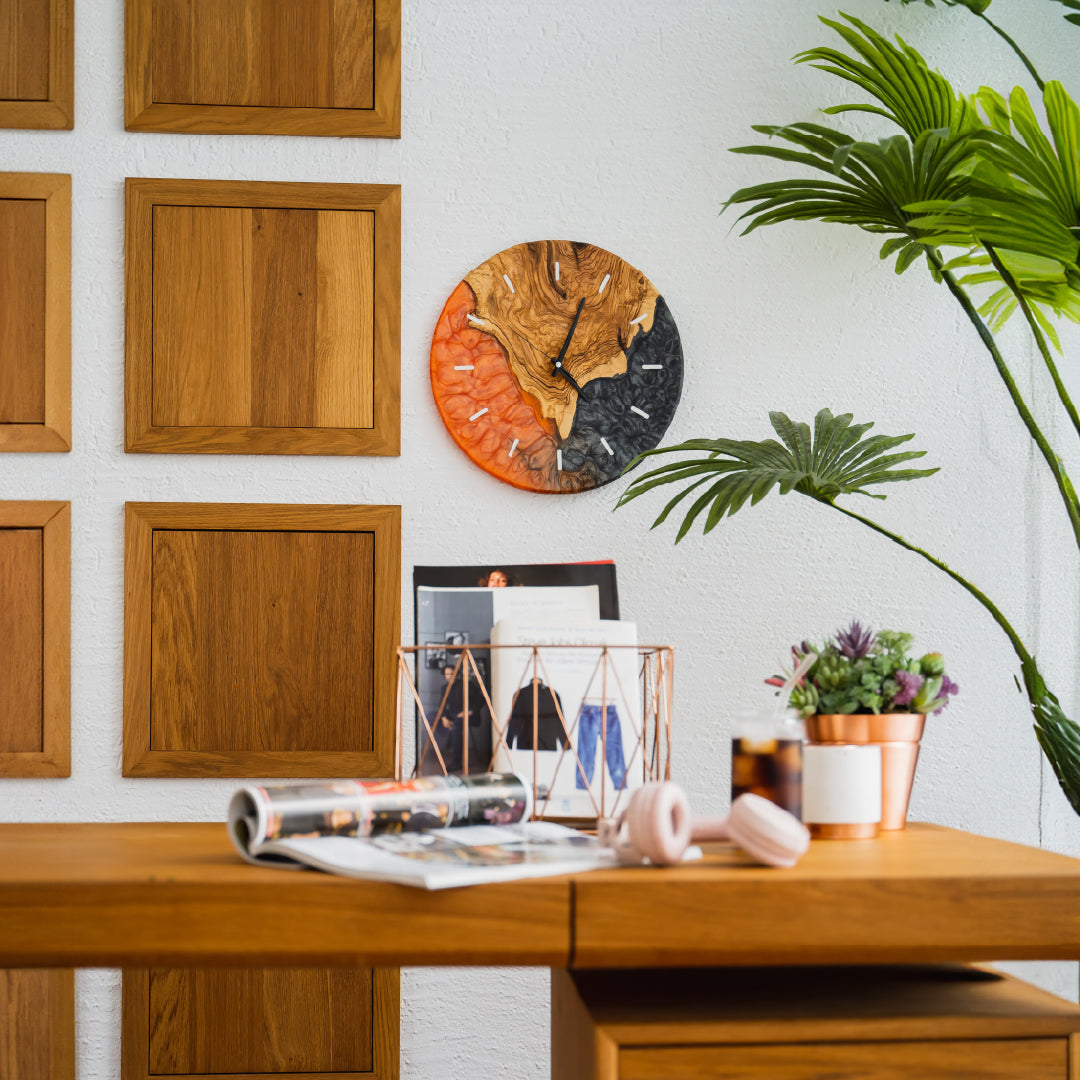 Blush Wall Clock