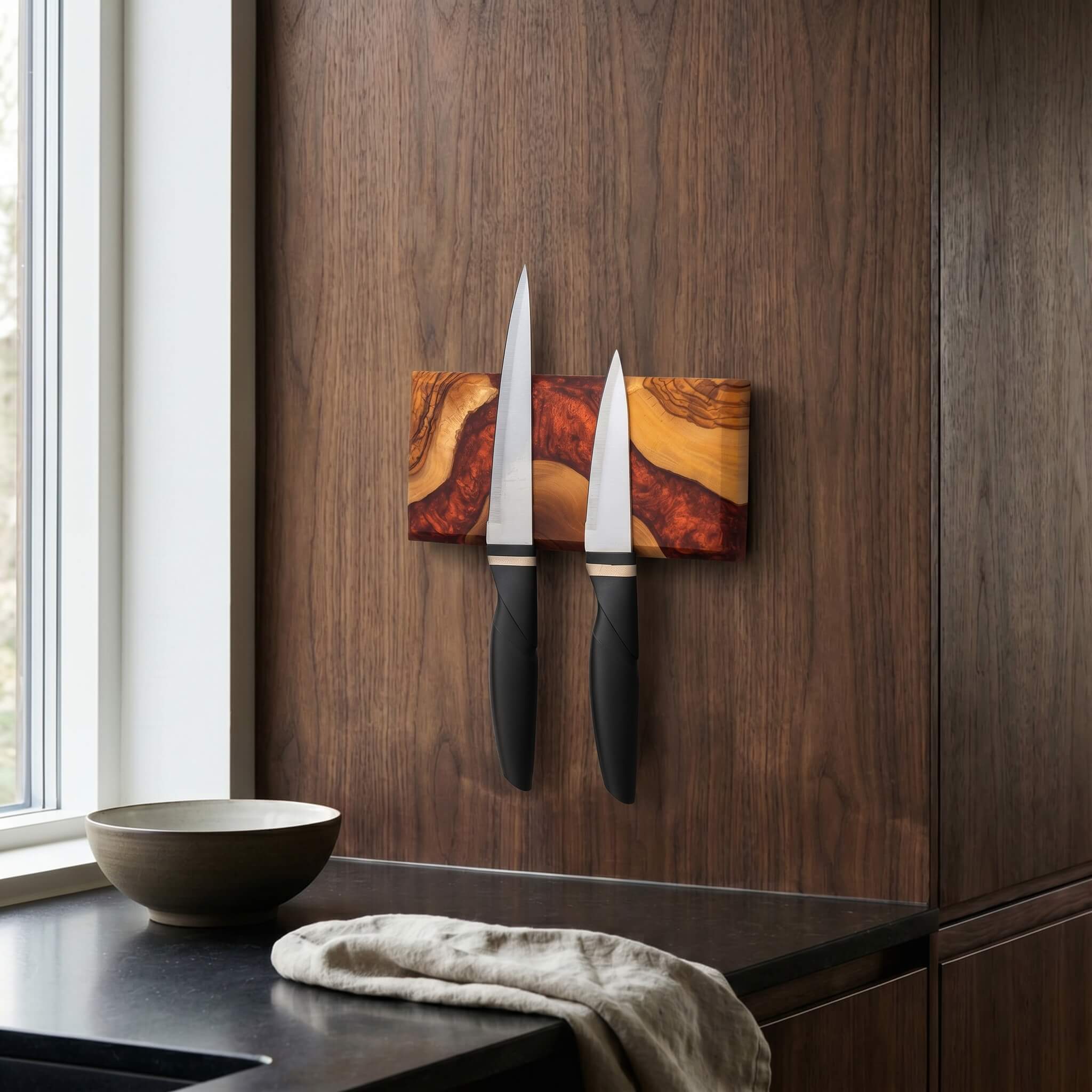 Magnetic Knife Block