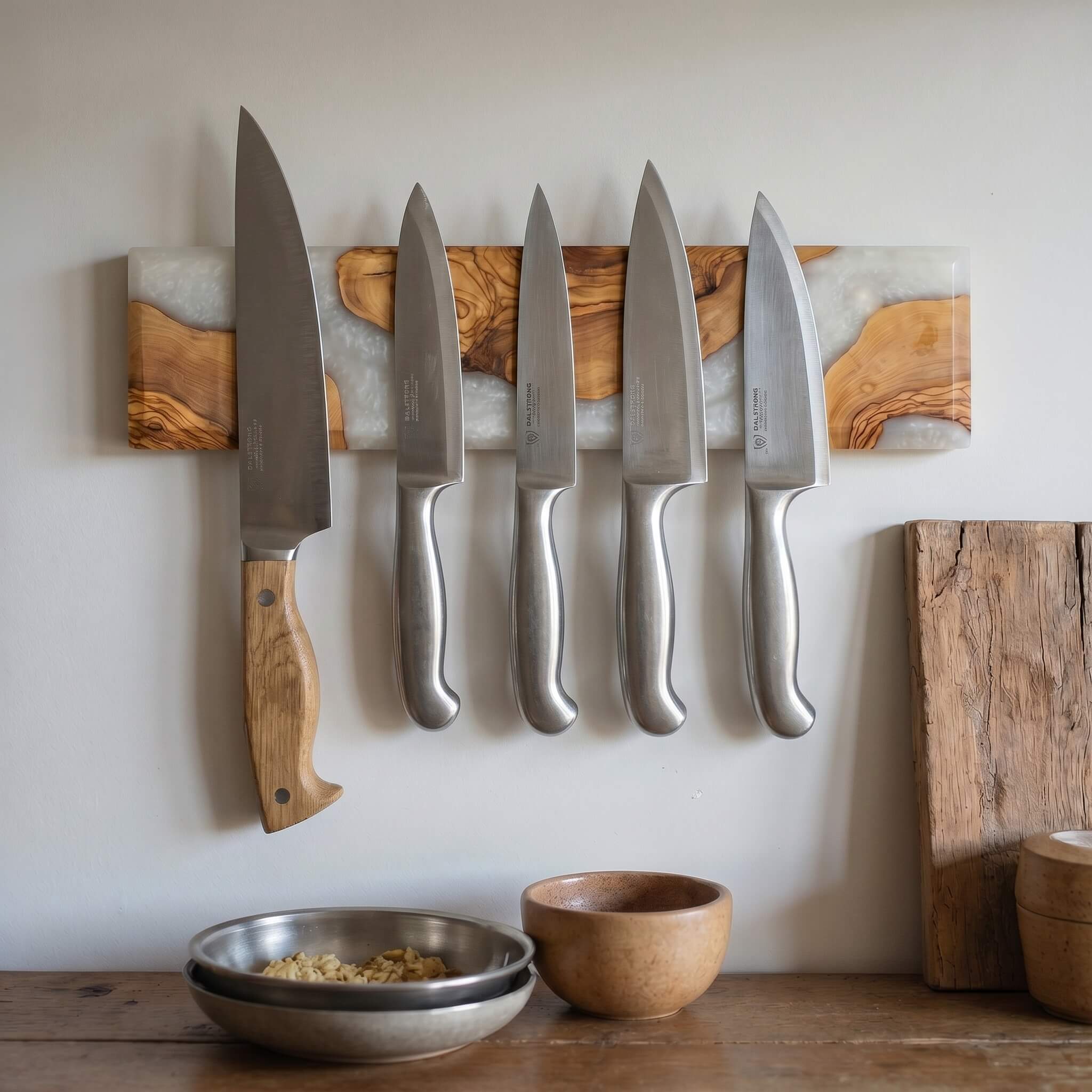 Magnetic Knife Block