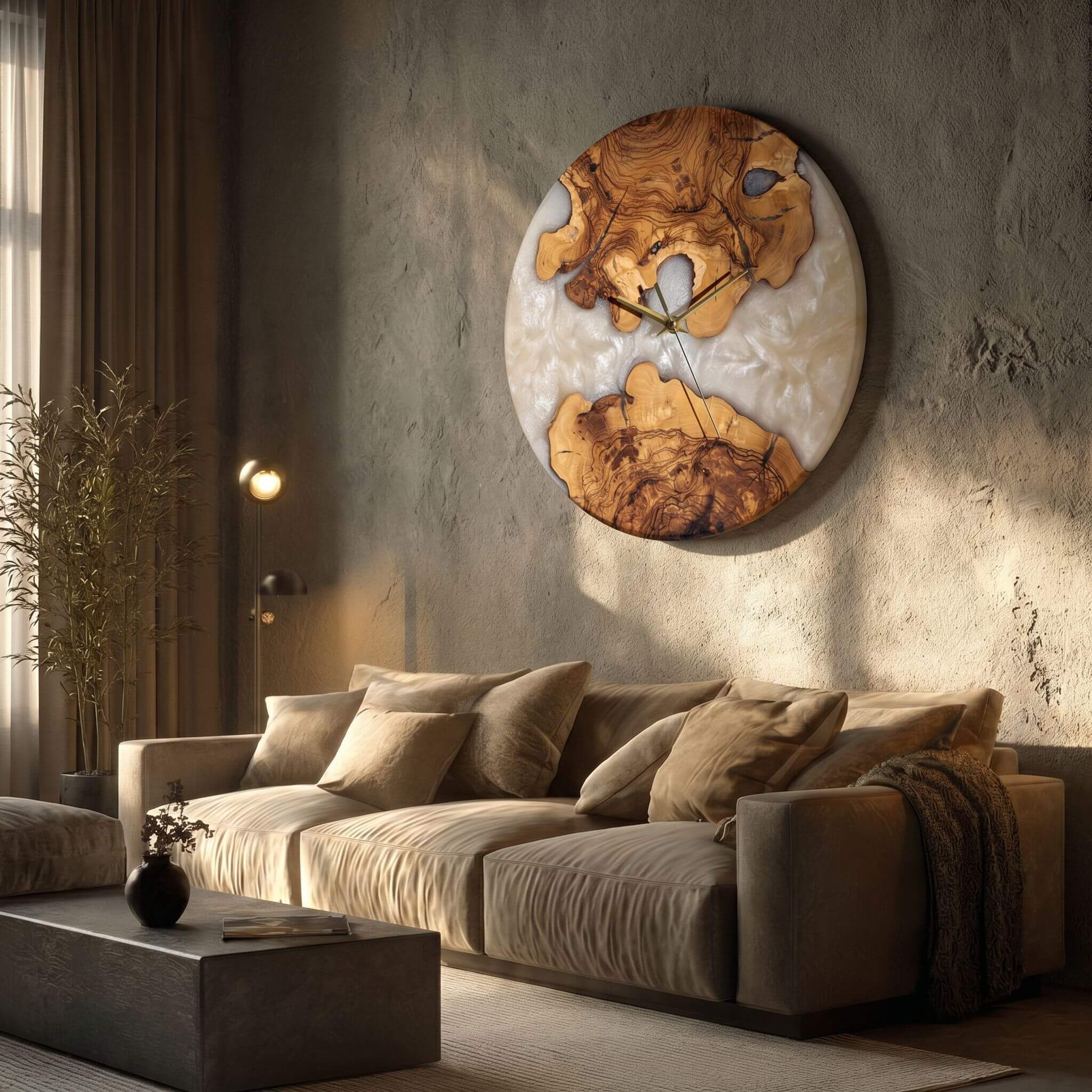 Cream Wall Clock