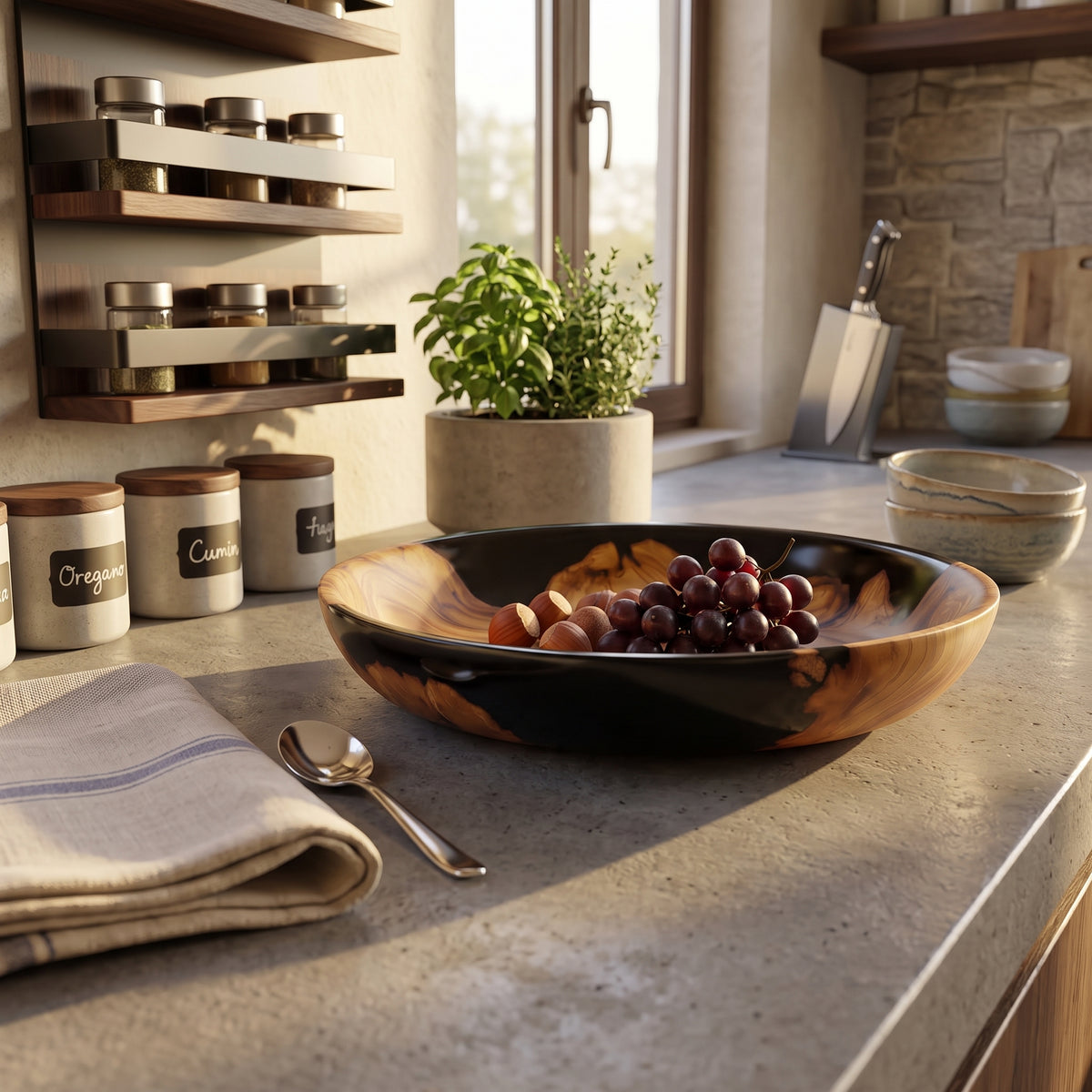 Walnut Bowl