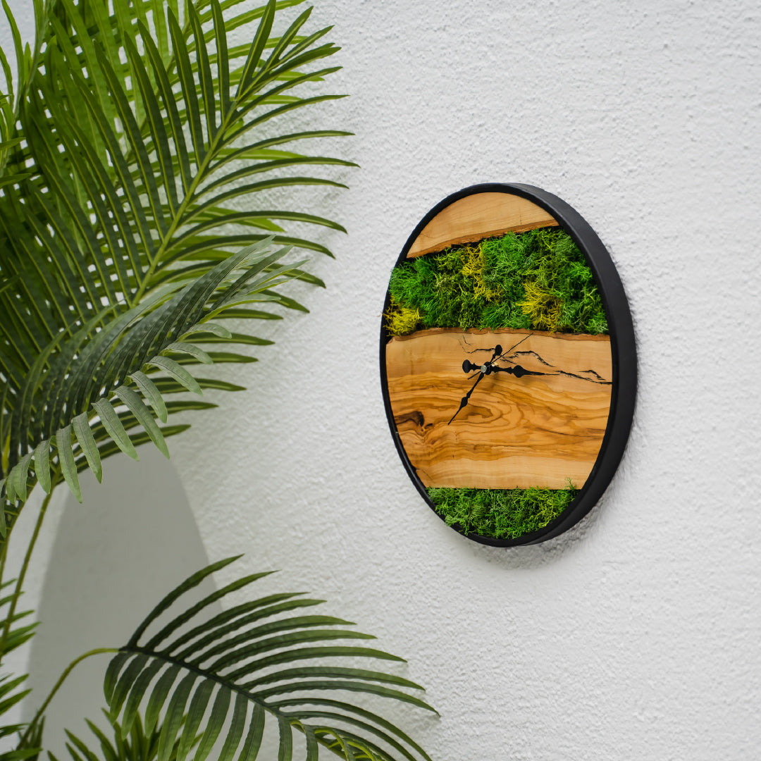 Fern Wall Clock