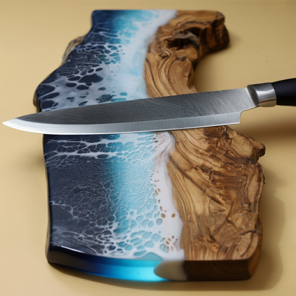 Ocean Wave Magnetic Knife Holder