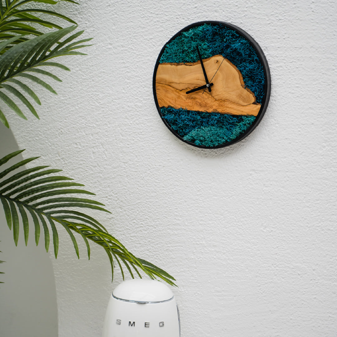 Indigo Wall Clock