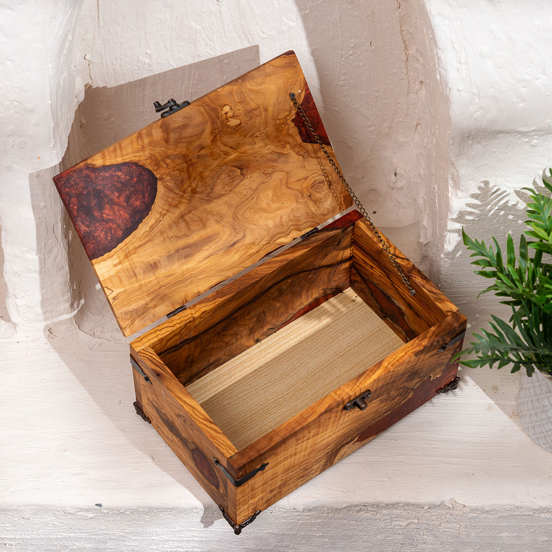 Mahogany Jewelry Box