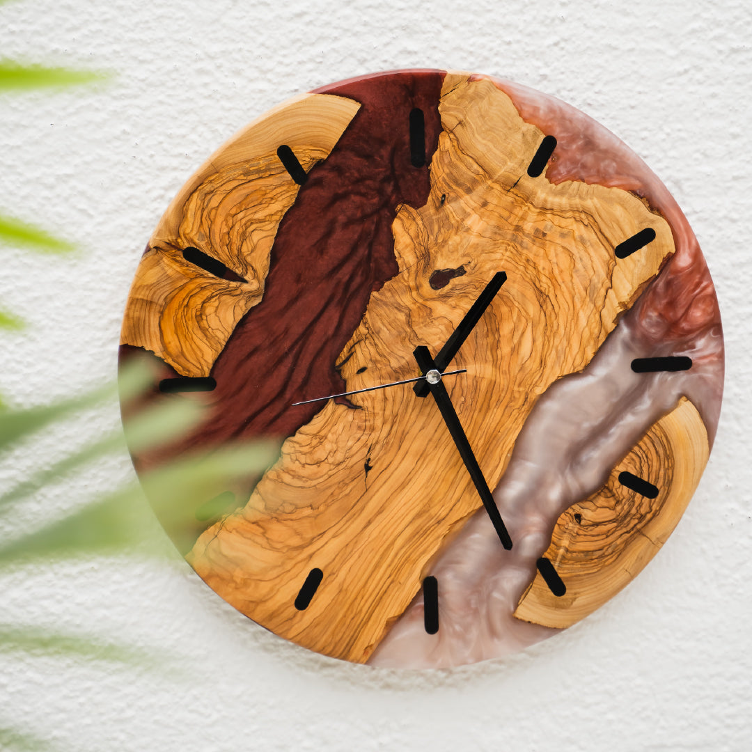 Merlot Wall Clock