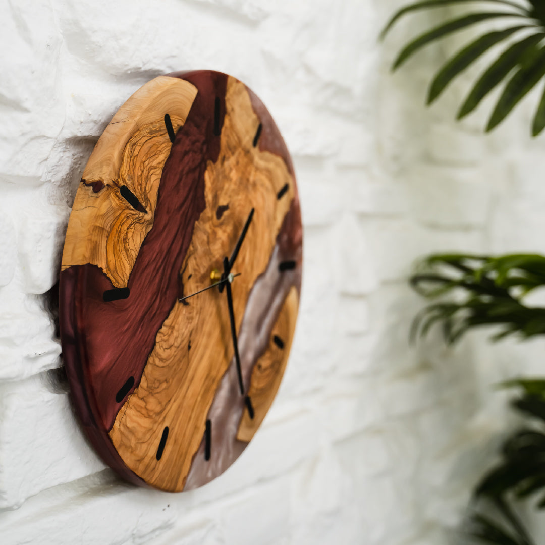 Merlot Wall Clock