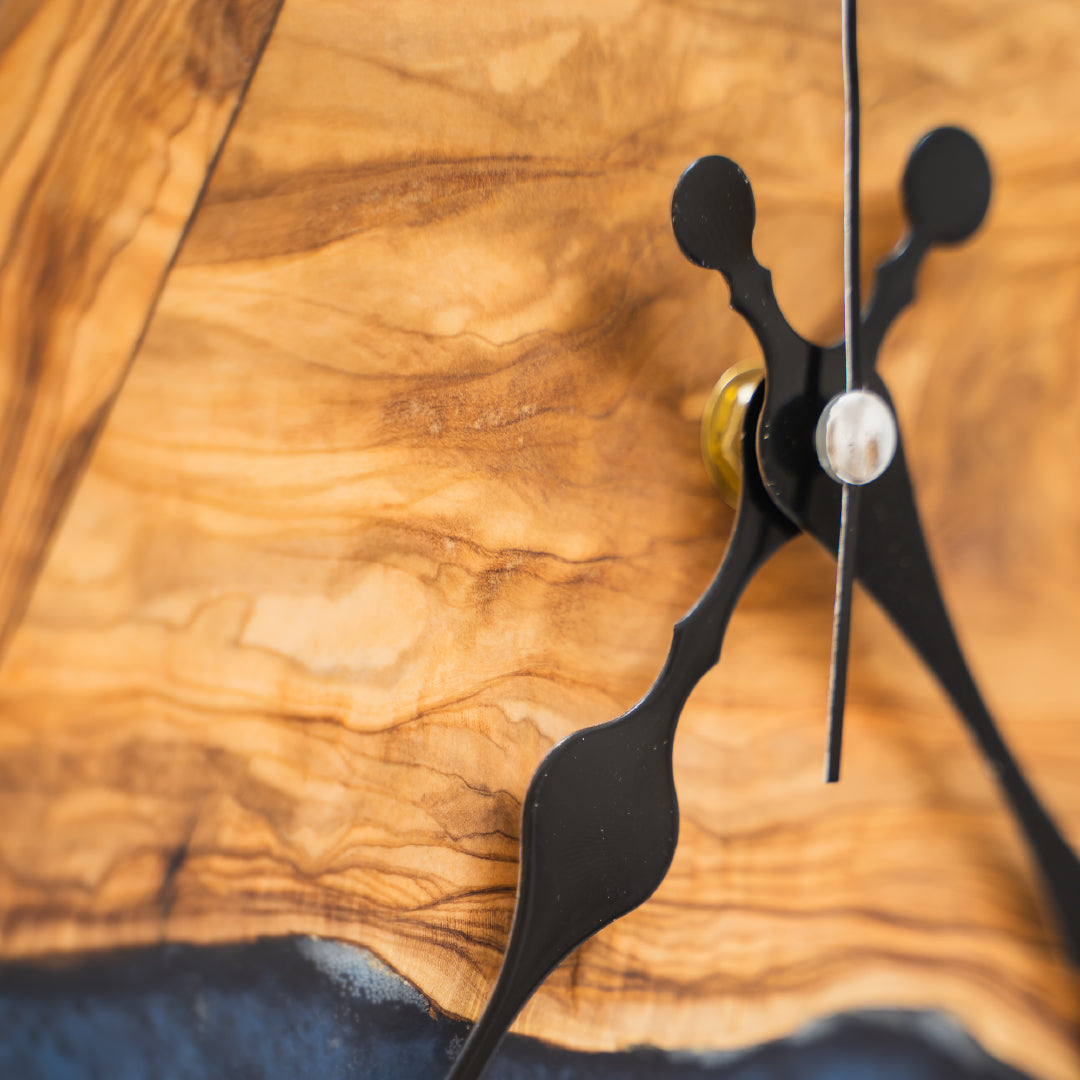 Navy Wall Clock