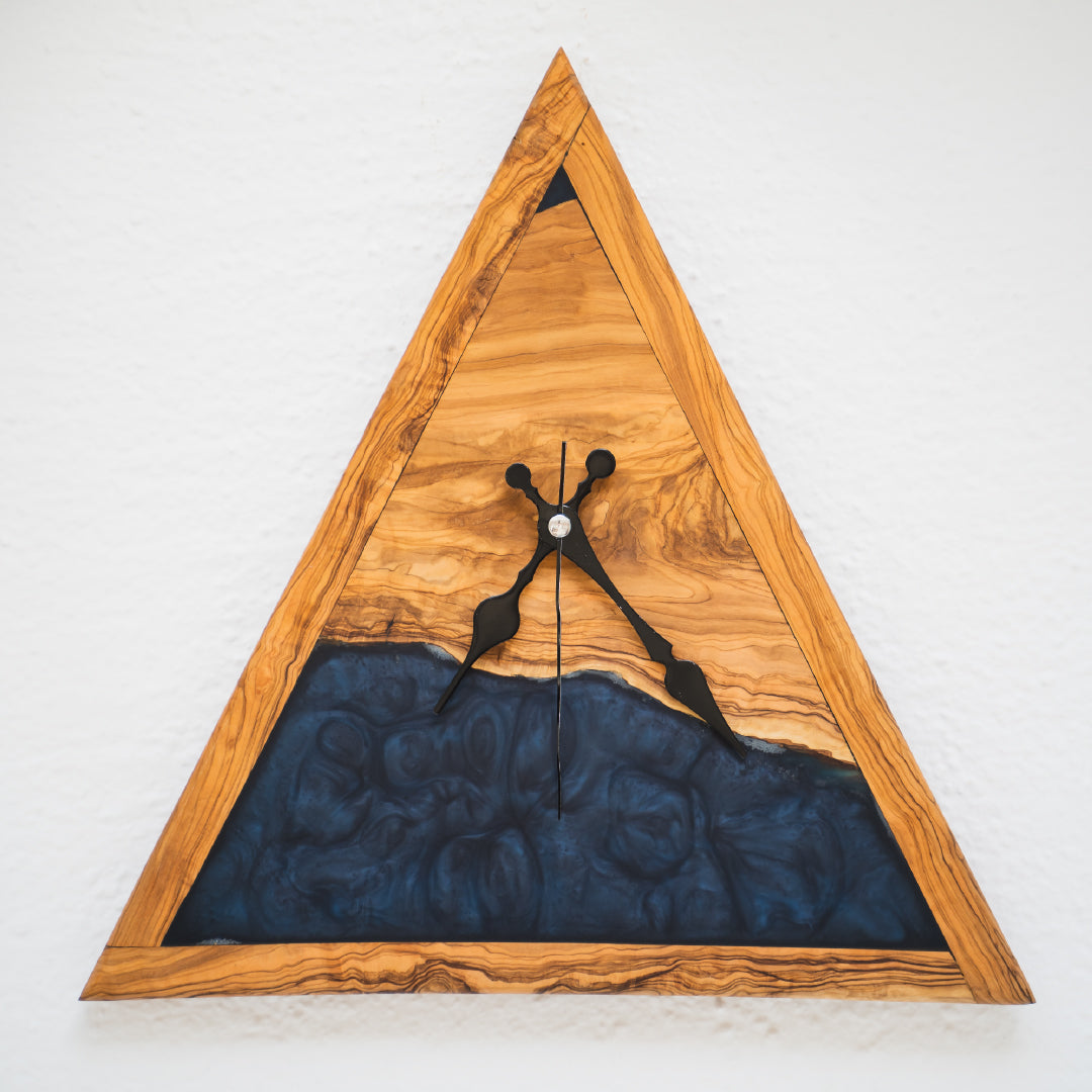 Navy Wall Clock