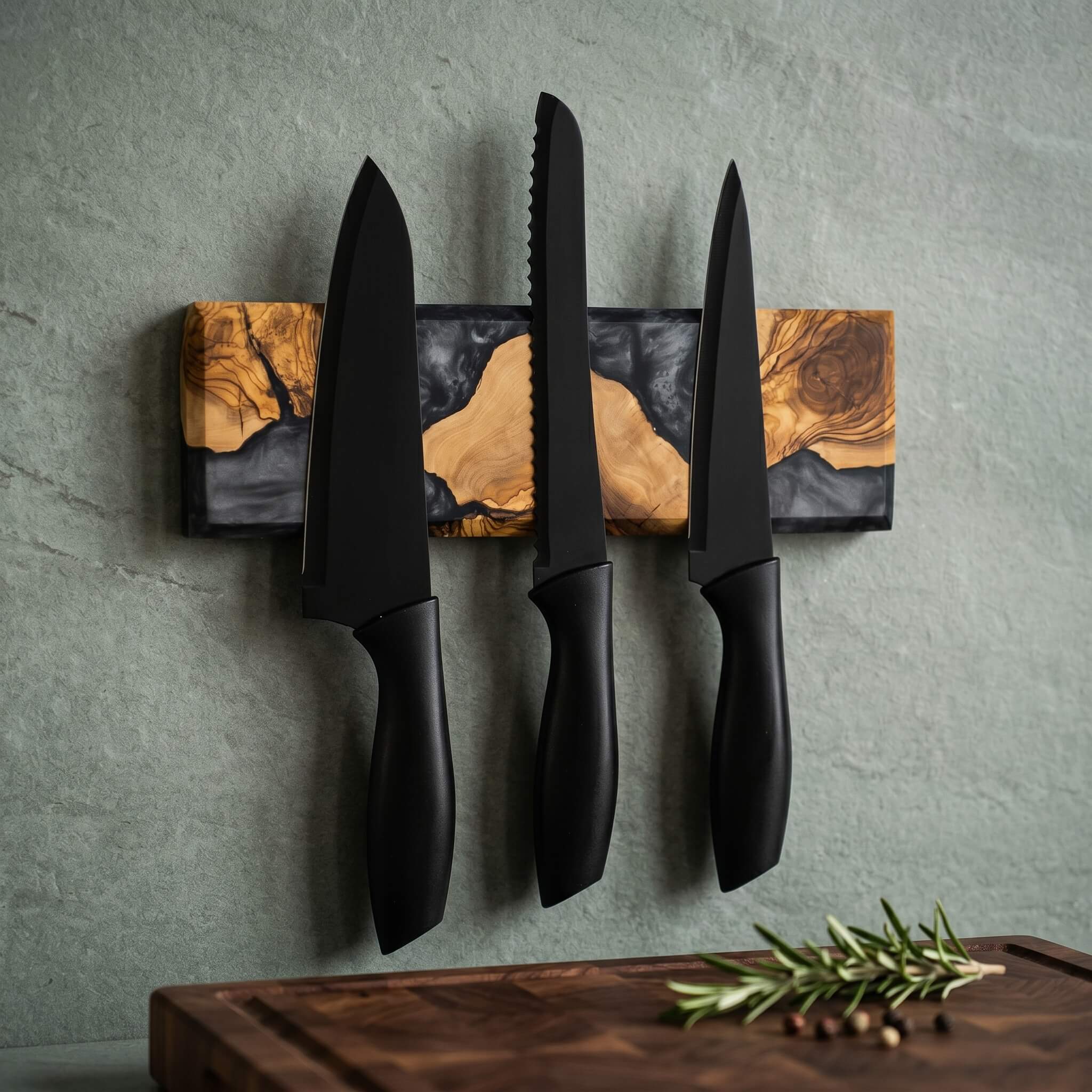 Magnetic Knife Block