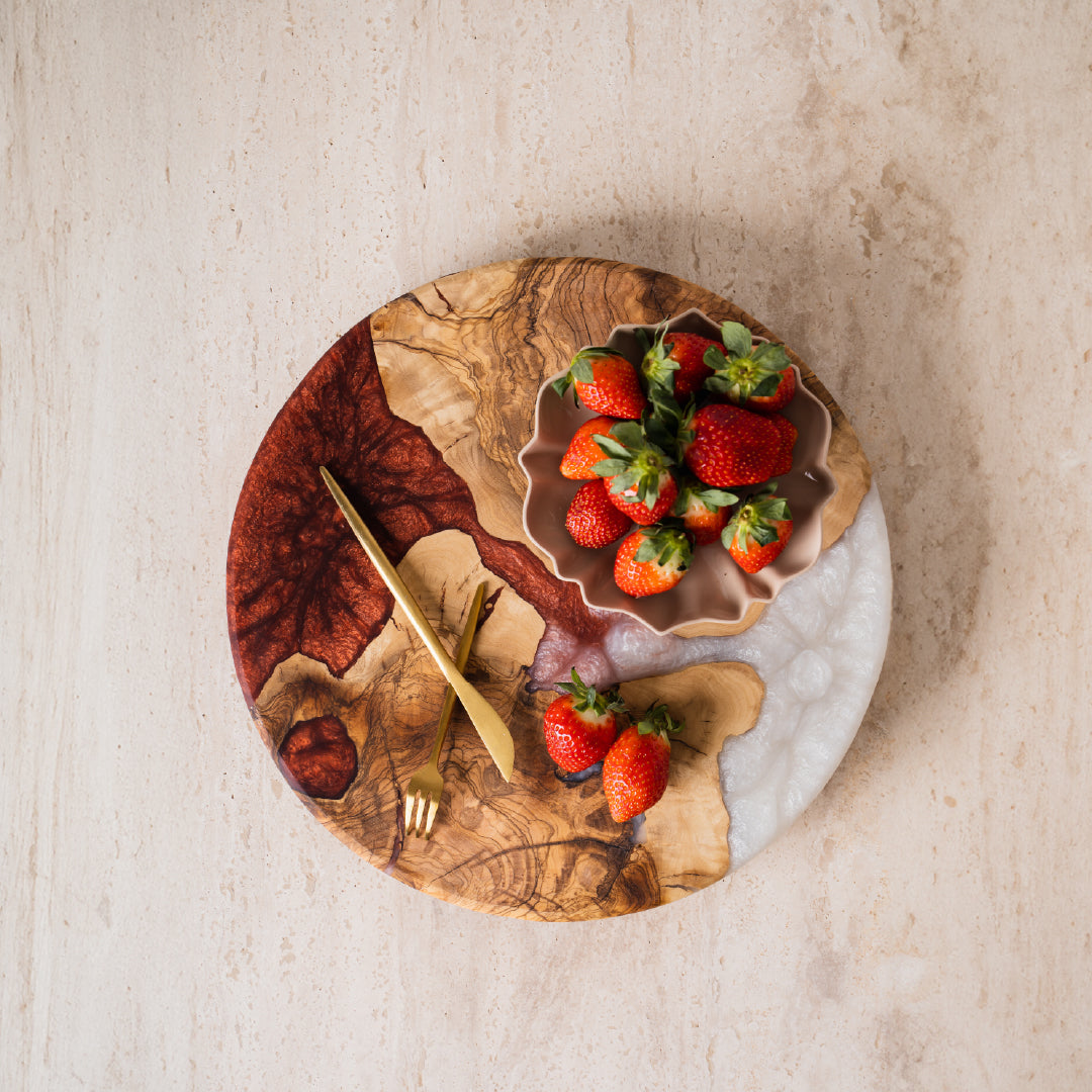 Planche de charcuterie aux groseilles